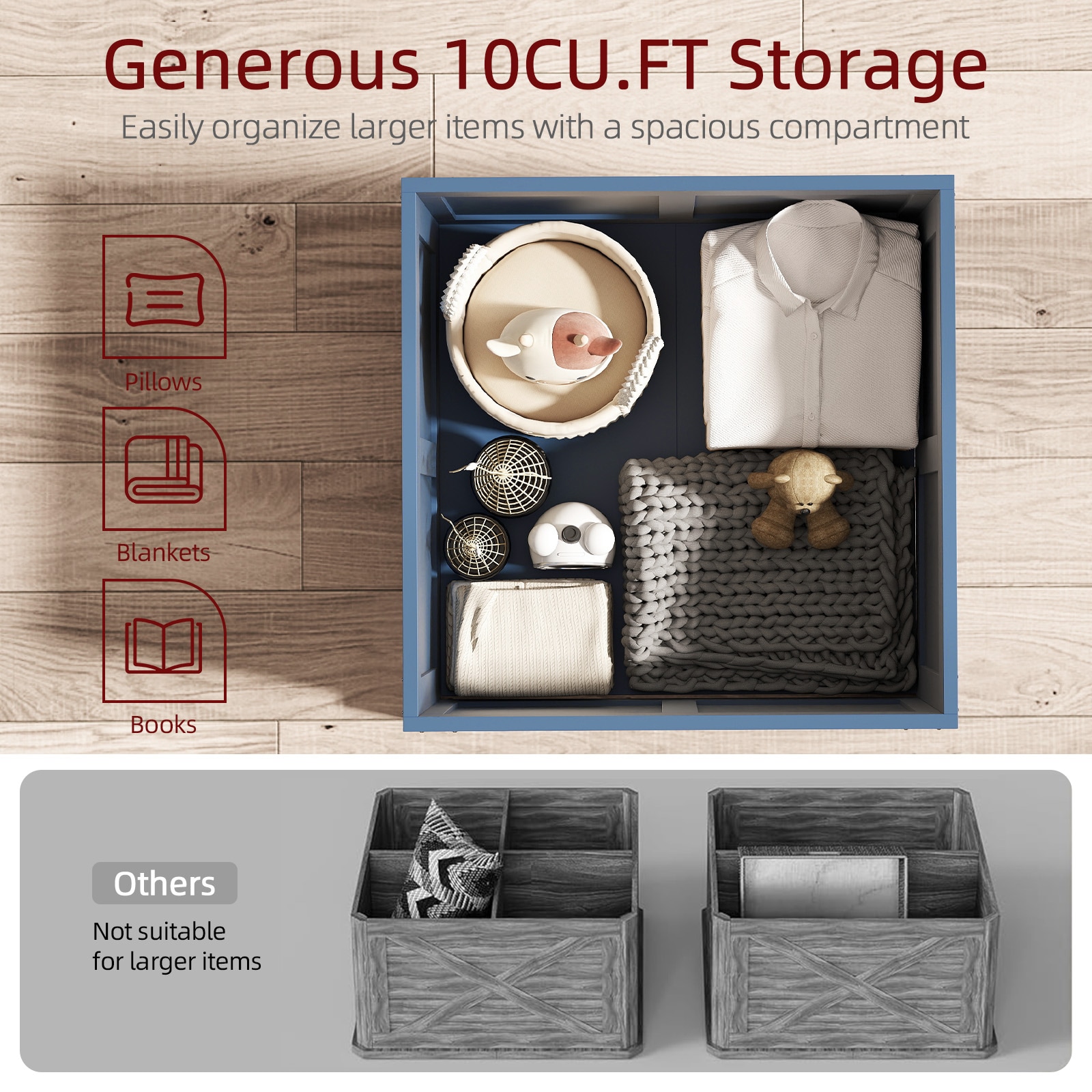 AOXUN ZZCF-03101BU Coffee-Tables - View #4