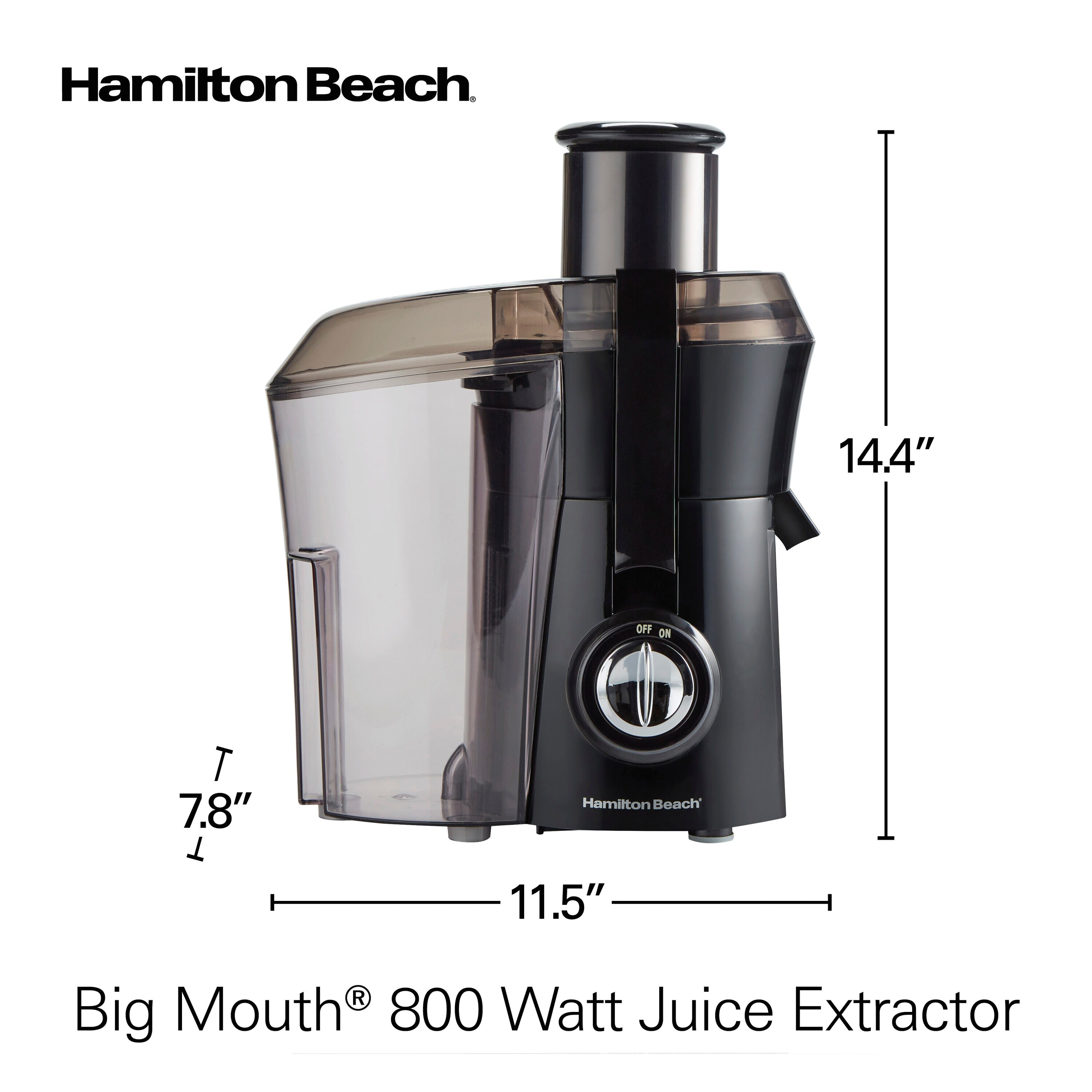 Hamilton Beach 58181 Black Gray Wave Crusher Blender 40 Oz Capacity Used