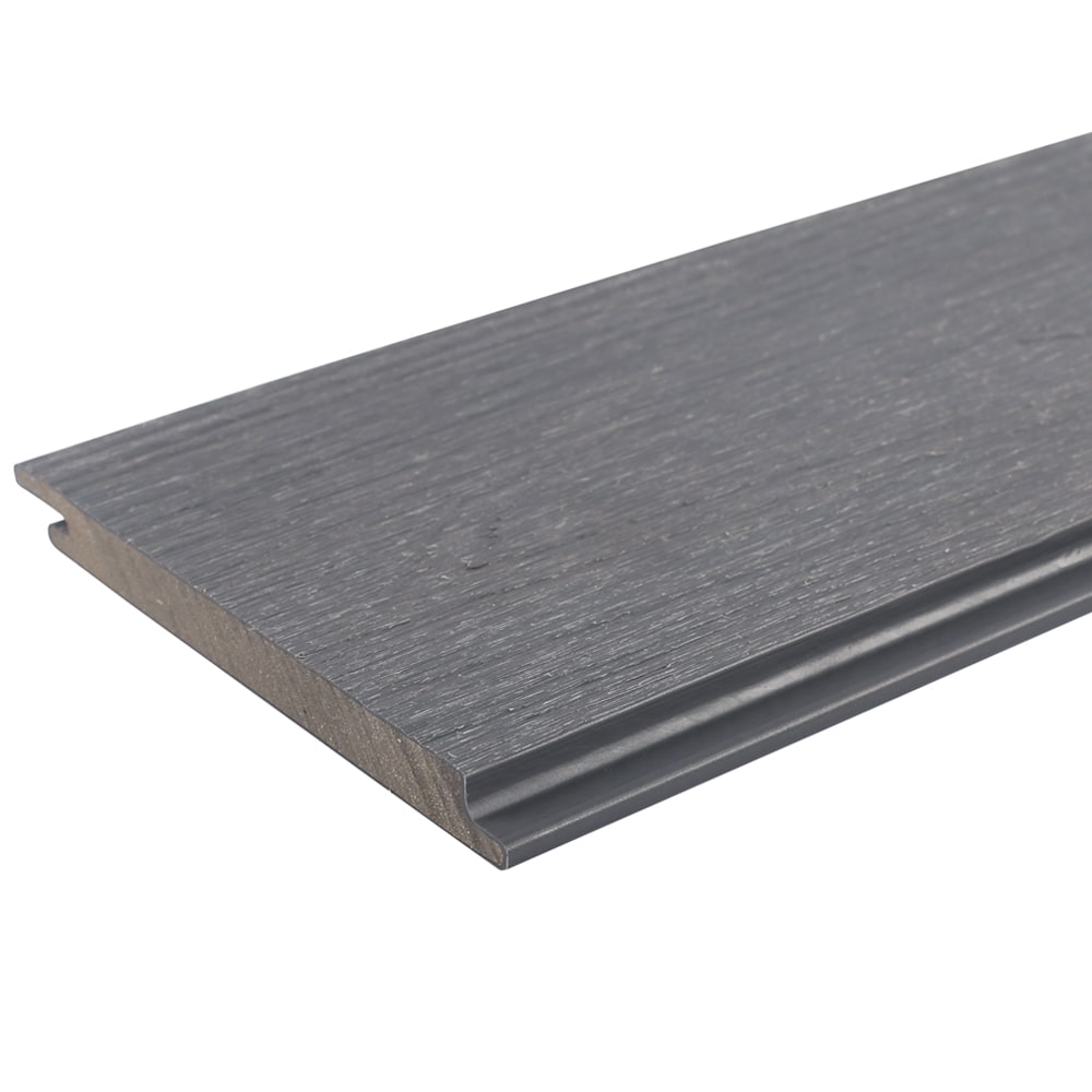 NewTechWood US09-8-LG 0.5-in x 5.5-in x 96-in Westminster Gray Raw horizontal Panel siding ( 3.33-sq ft )