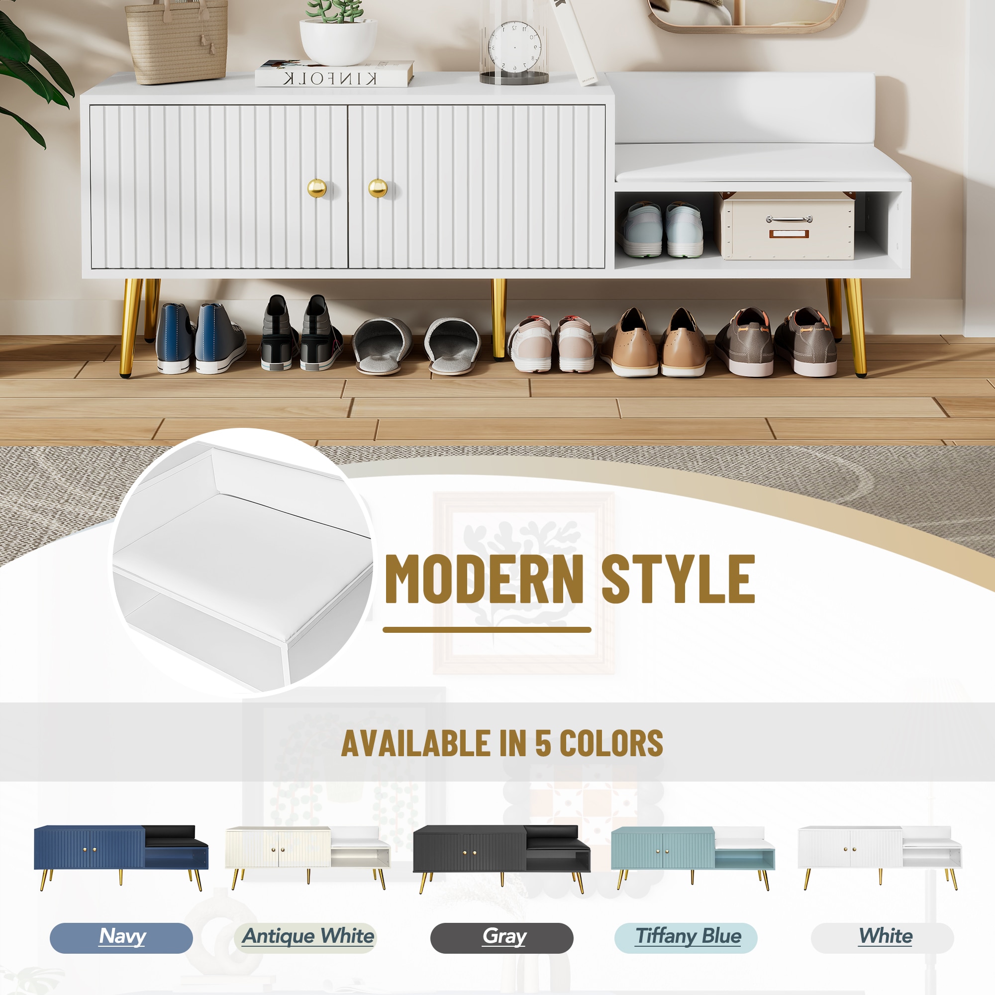 ModernLuxe WF531237AAK bench - View #4