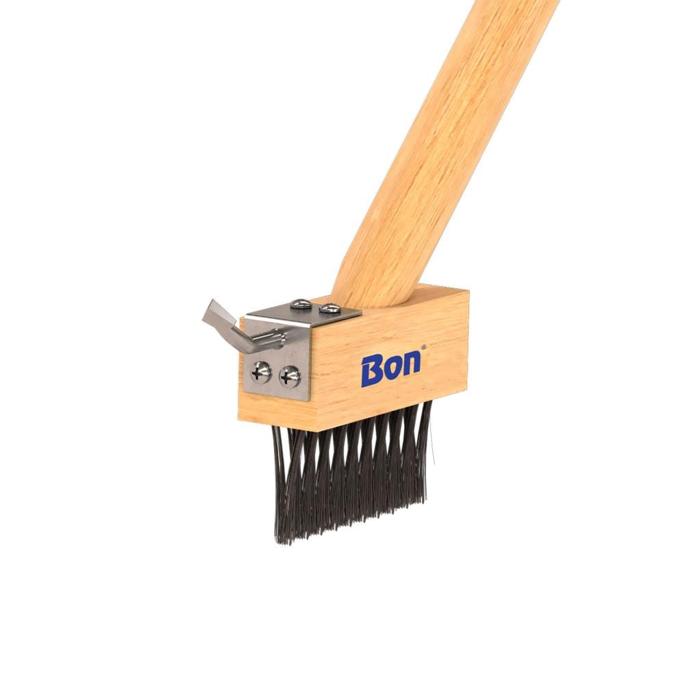 Bon 21-168 Paver Joint Wire Duster Brush with 16-inch Handle