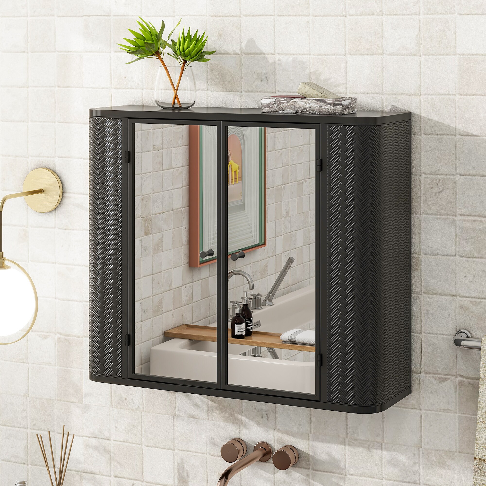 Forclover WBSGOYF07 Bathroom-Medicine-Cabinets - View #2