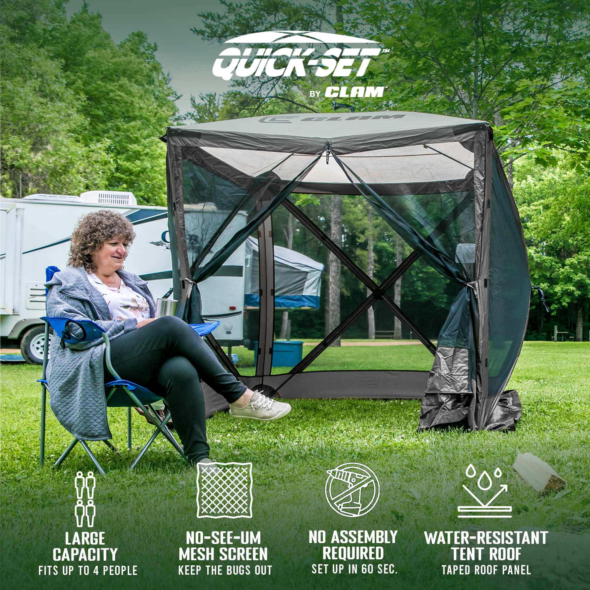 Clam Outdoors 154691 Canopies-Sl - View #3