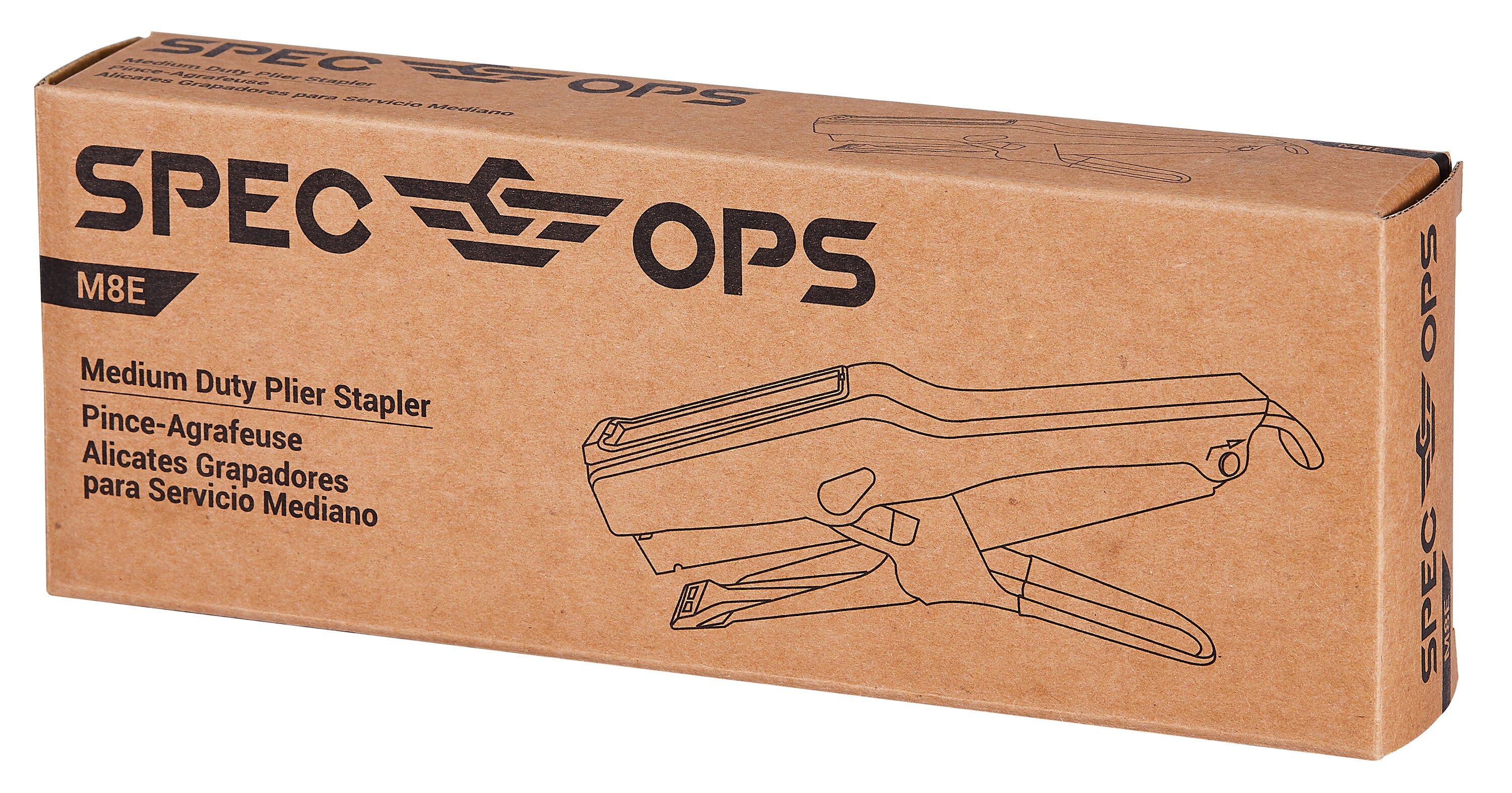 Spec Ops Tools Medium Duty 45 Sheet Plier Stapler, Comfort Grip Manual  Staple Gun in the Manual Staple Guns department at