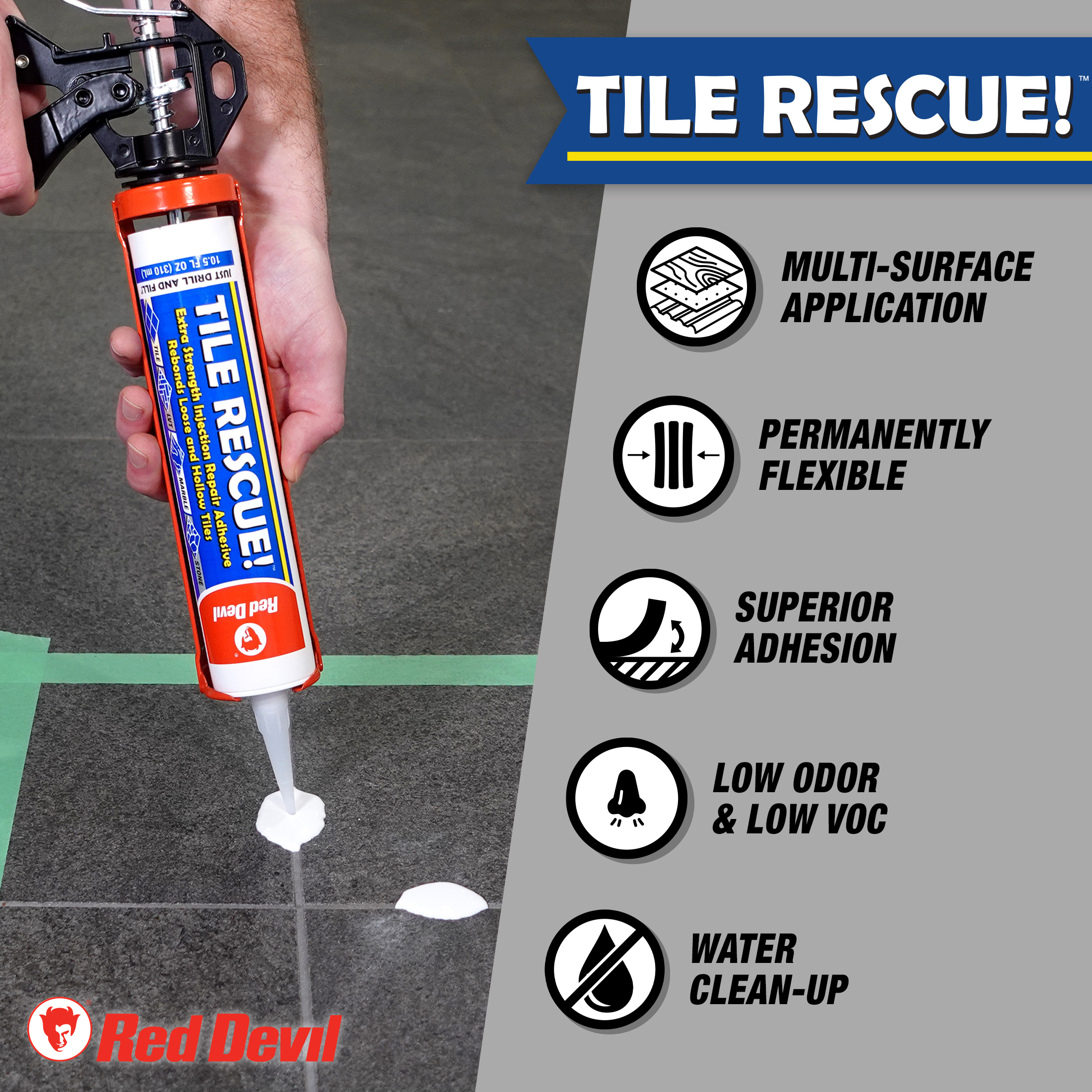 TILE RESCUE TRES012 Adhesive-Tile - View #4