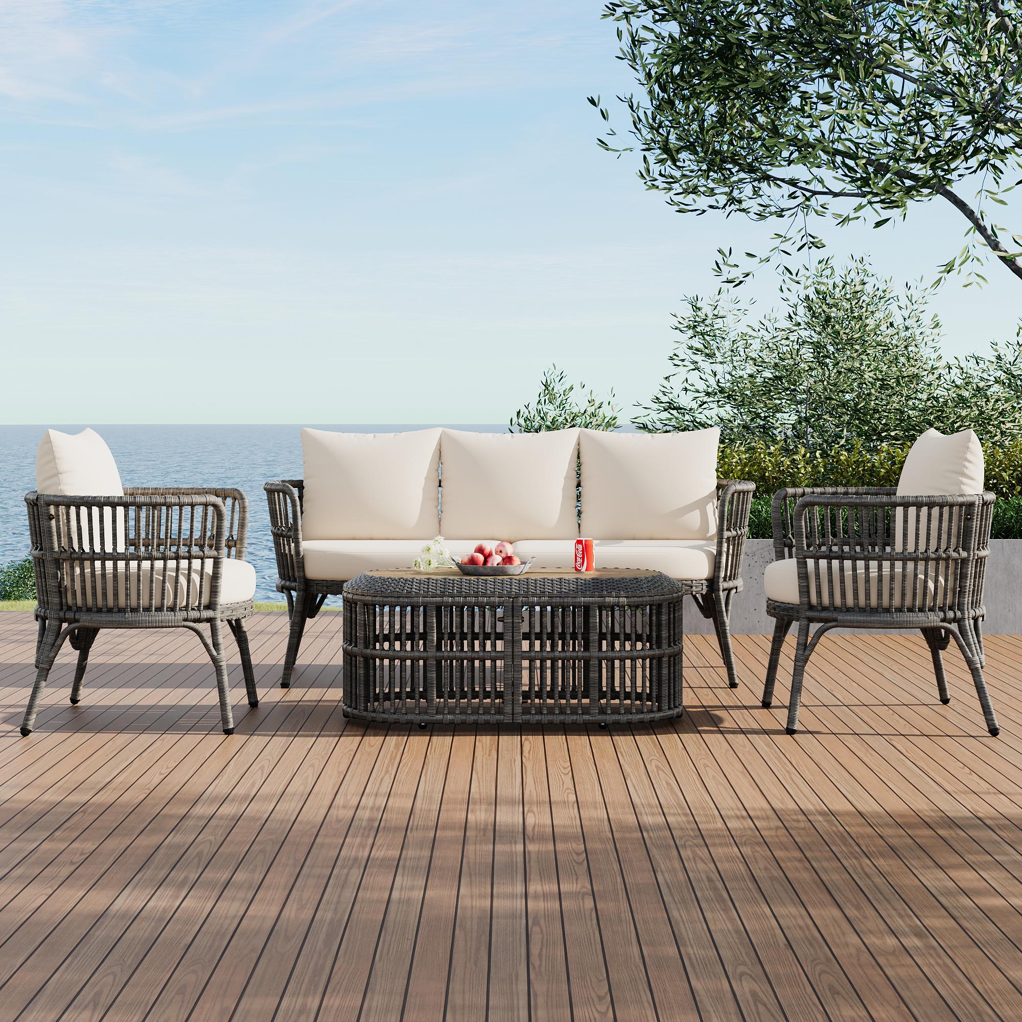 BABOOM BOM-0008AAE-OR Patio-Conversation-Sets - View #3