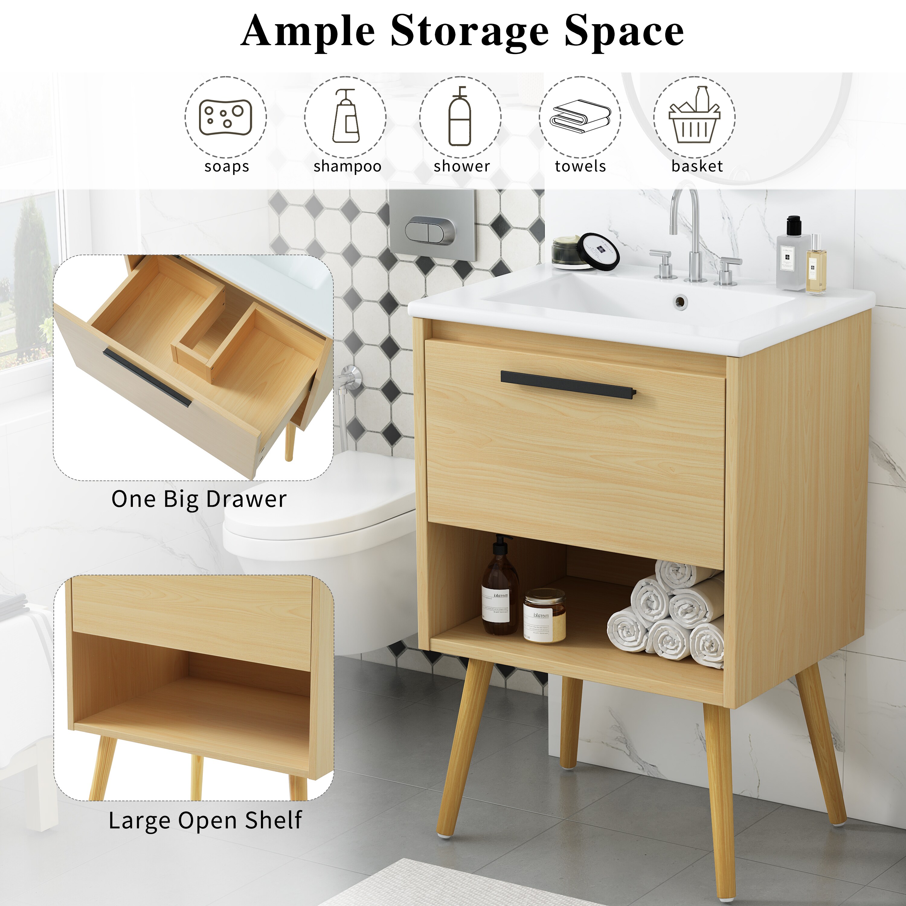 ModernLuxe L3P-N725P176330N Bath-Vanity-Combo - View #3