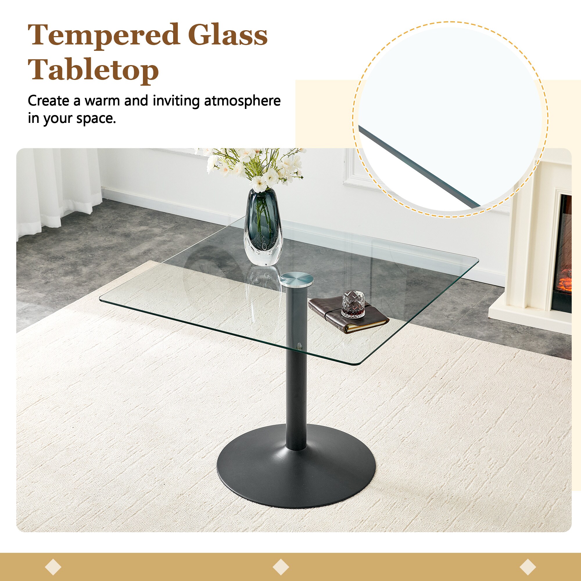 Fresh Spaces LS-W1151S04925 Dining-Tables - View #5