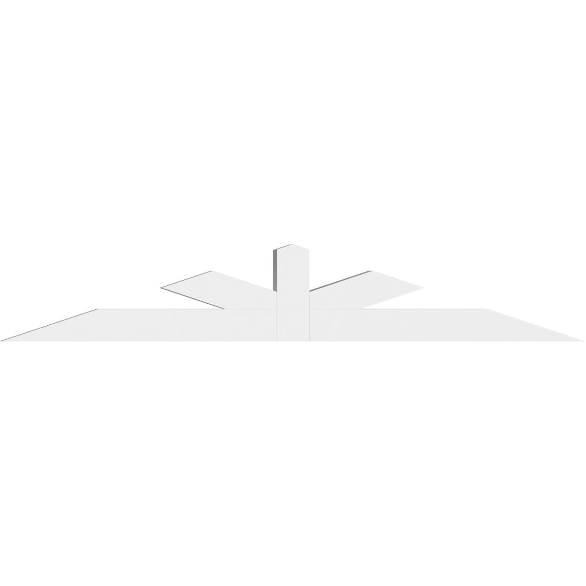 Ekena Millwork GBP072X12X0404SAR00 Exterior-Brackets-Braces - View #2