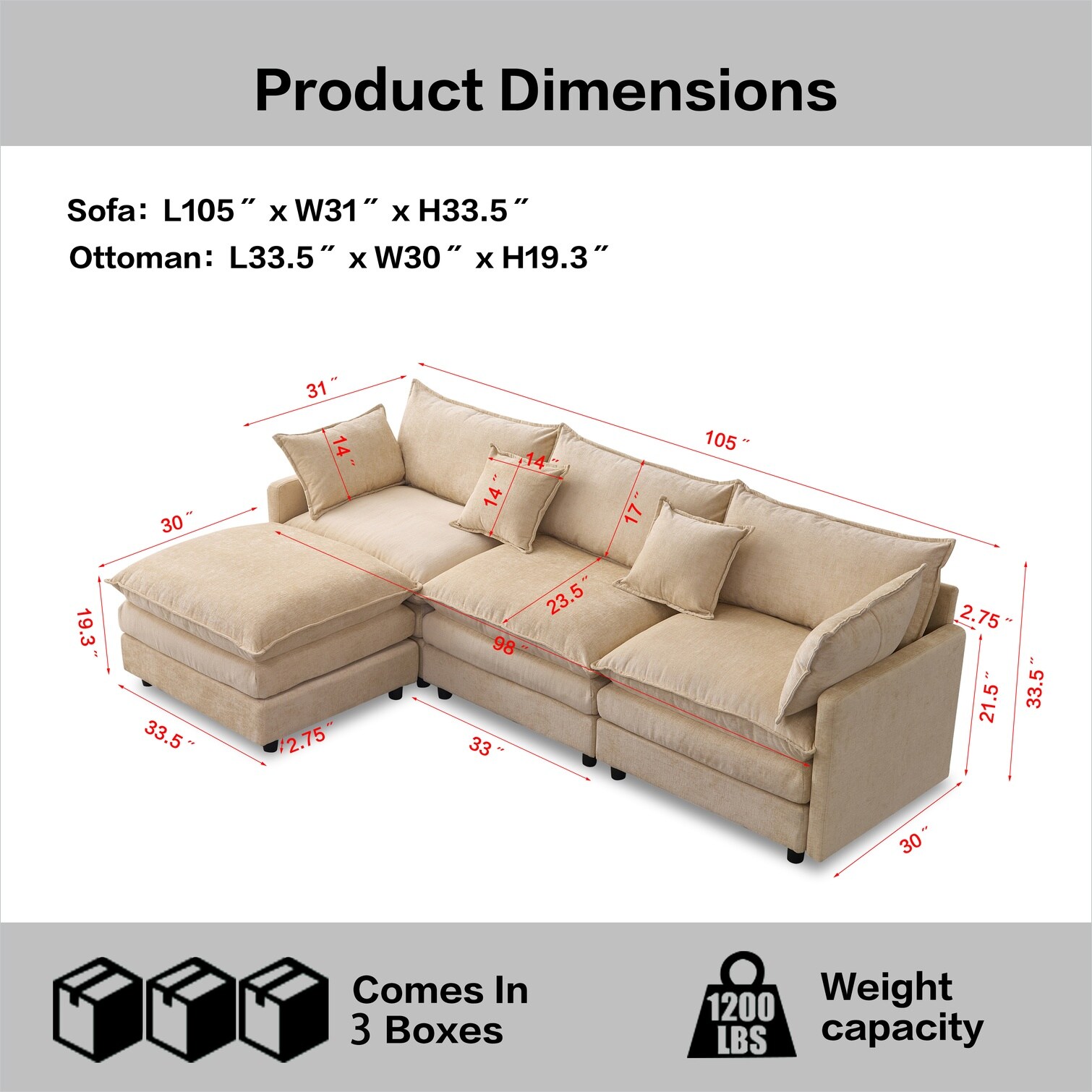 SunJet X9G22J10FV1X Sofas-Loveseats - View #11