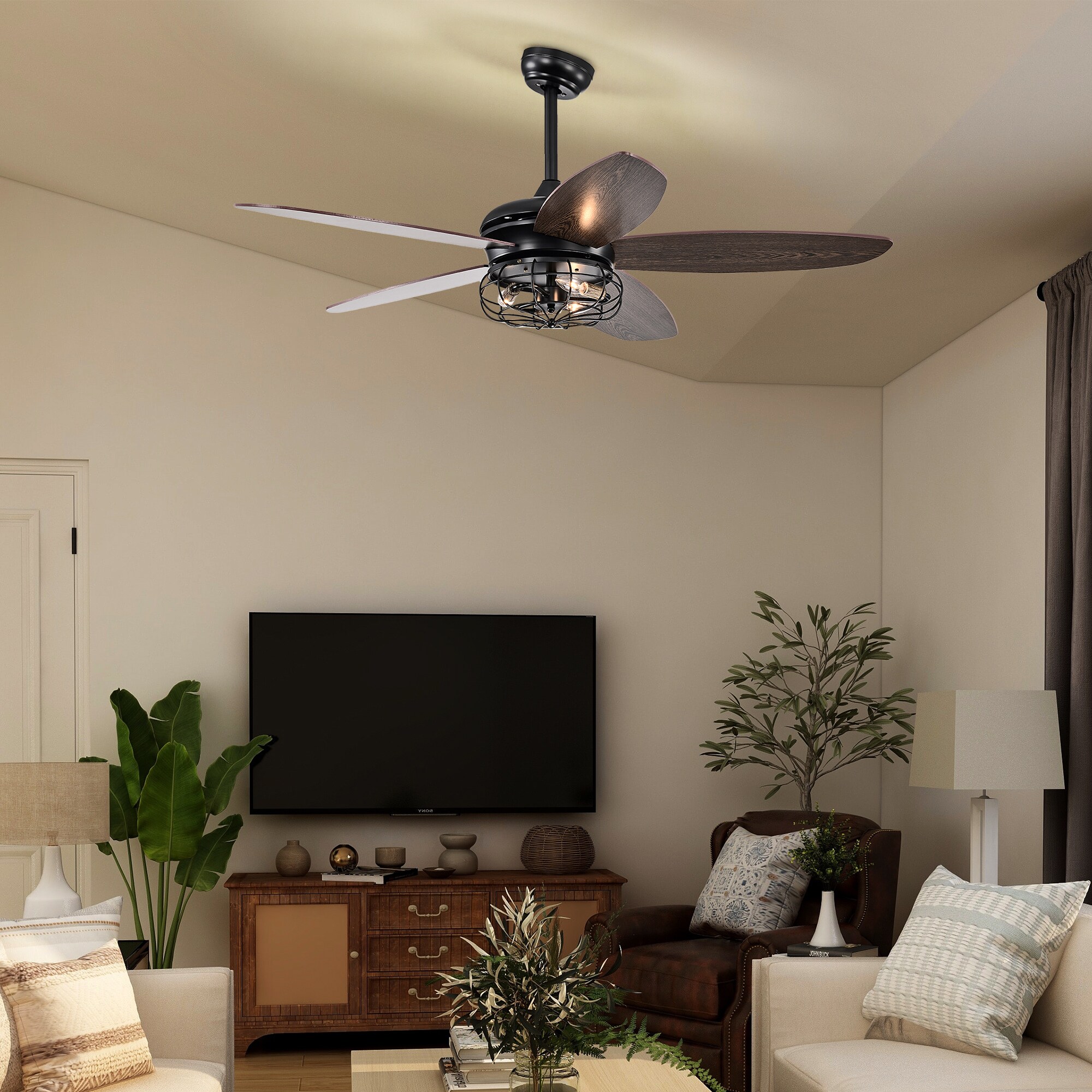 ExBrite LWYFFMFL5201B Ceiling-Fans - View #5