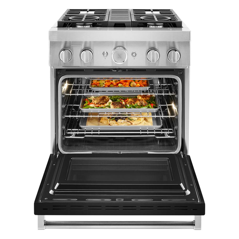 KitchenAid KFDC500JBK Dual-Fuel-Ranges - View #7