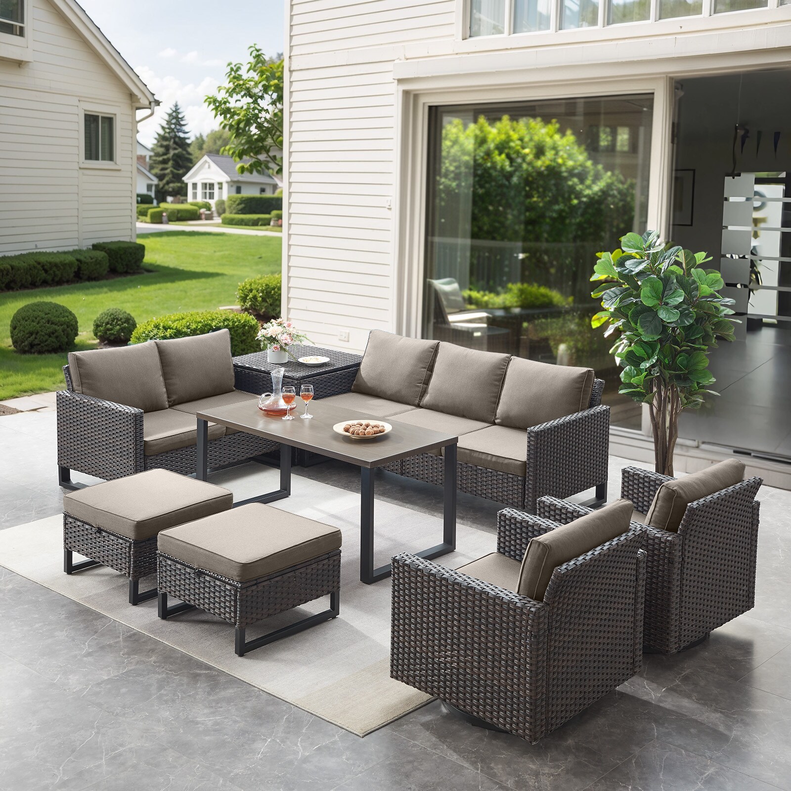 Rilyson FS48150154122192-3 Patio-Conversation-Sets - View #19