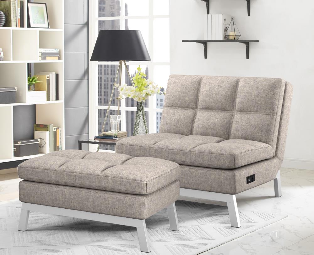 Coddle COTO1OTAH Toggle Modern Ash Ottoman