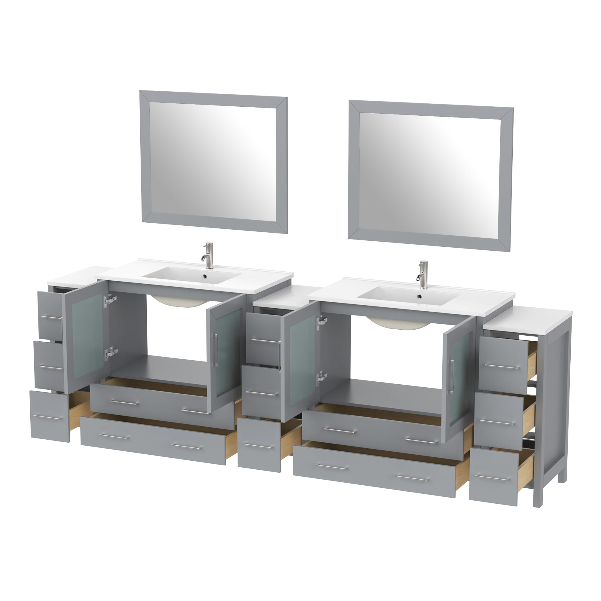Vanity Art VA3036-108G Bath-Vanity-Combo - View #6