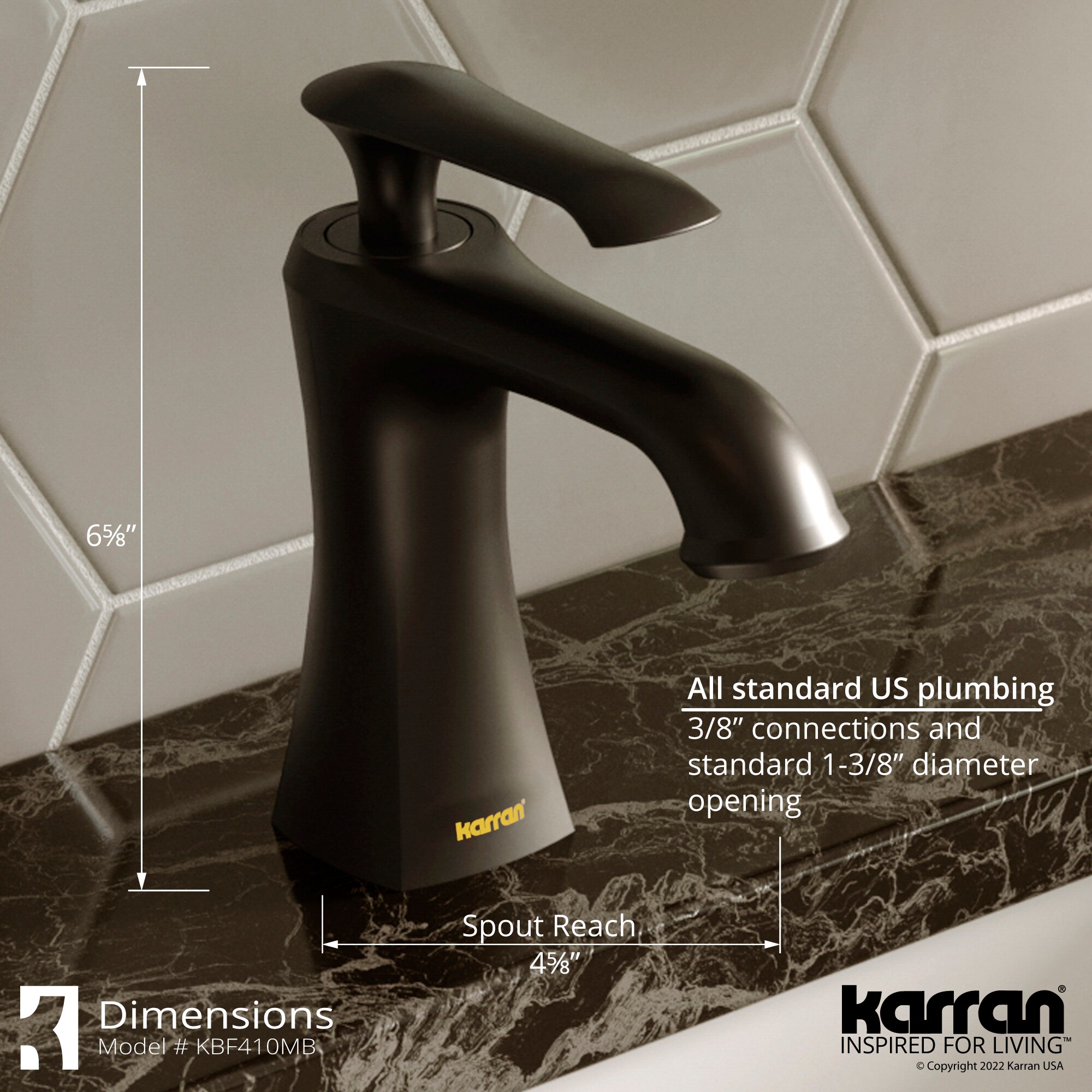 Karran KBF410MB Lavatory-Faucets - View #5