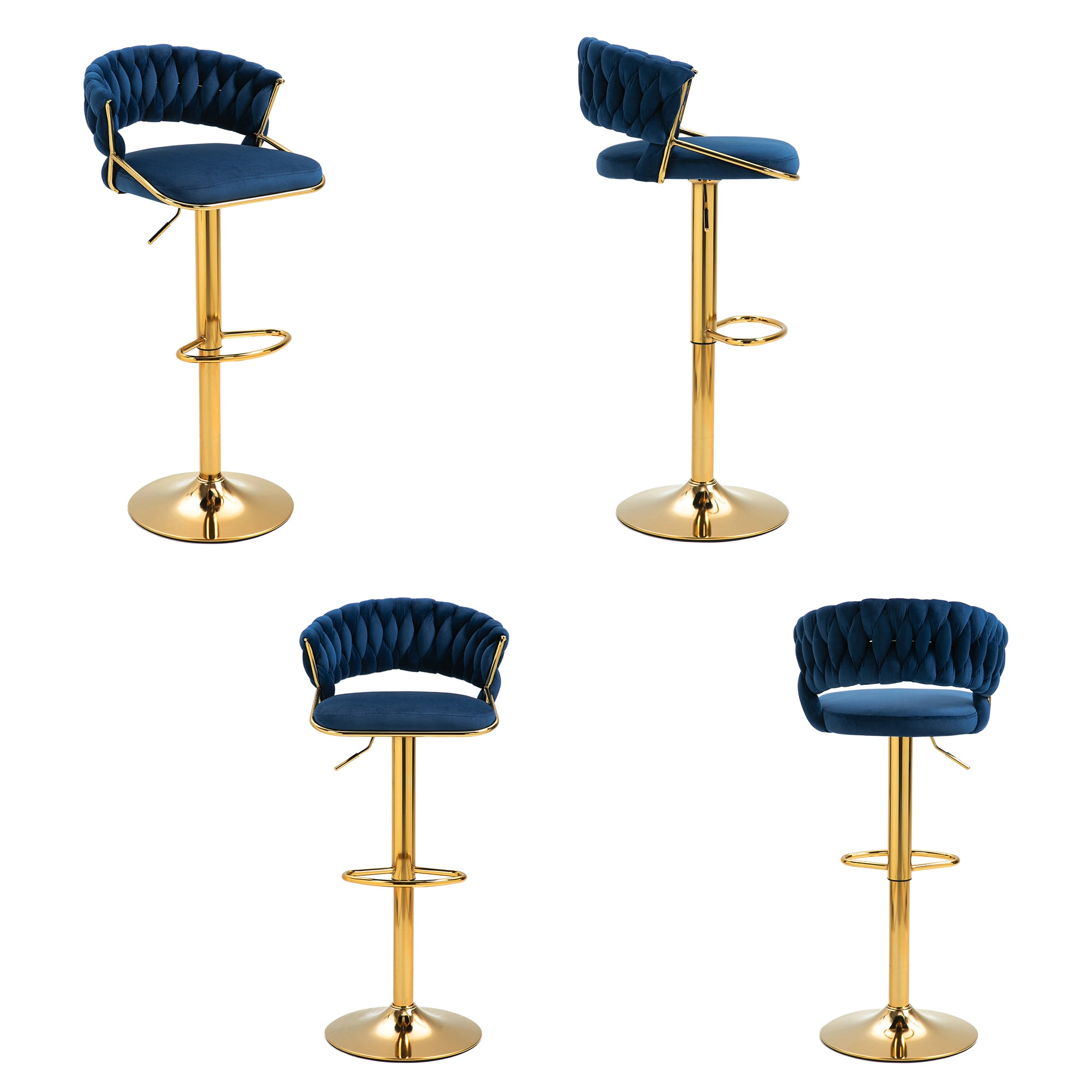 Dreamsidea LS-BA03-2-NA BLUE-4 stools - View #5