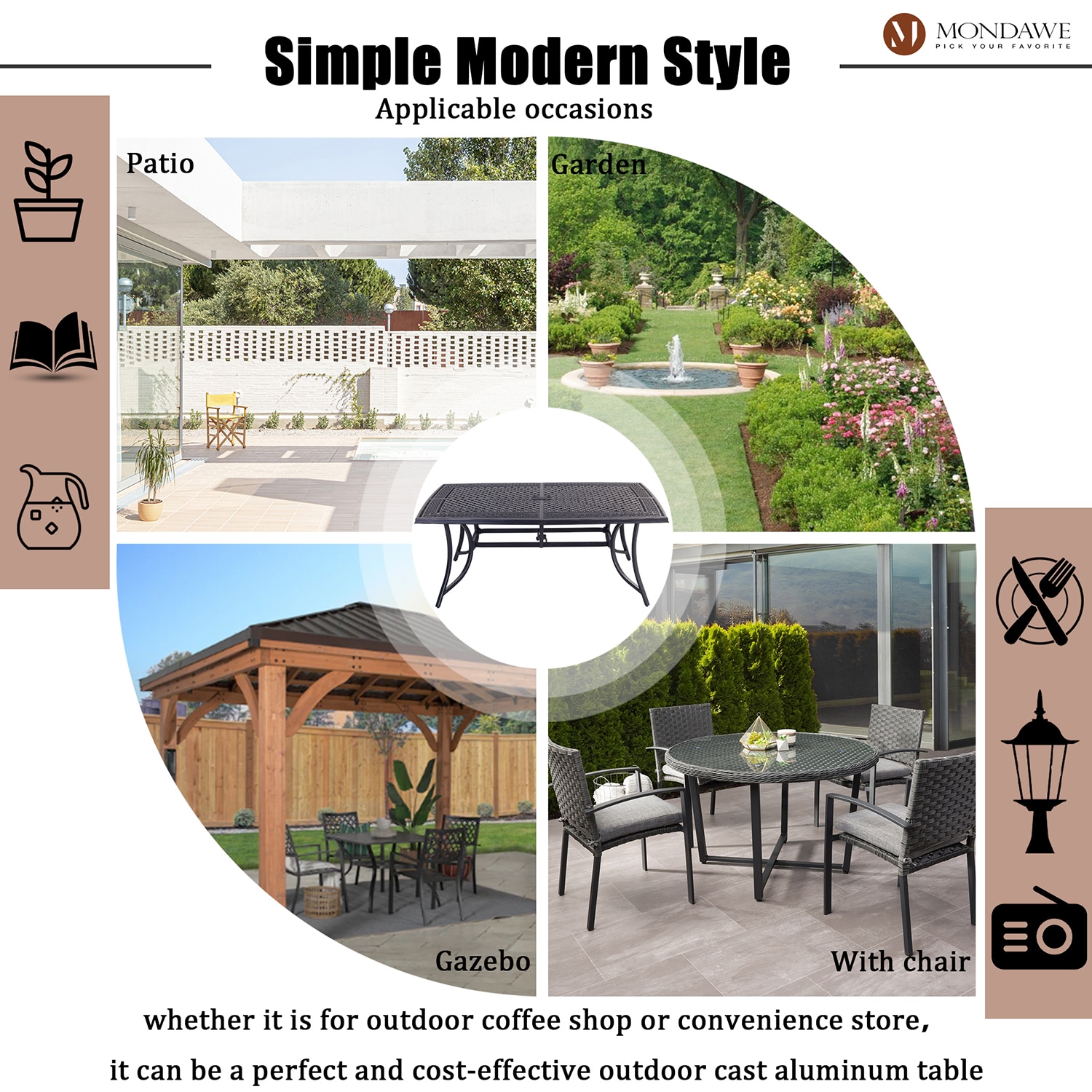 Mondawe MD-050-060 Patio-Dining-Sets - View #6