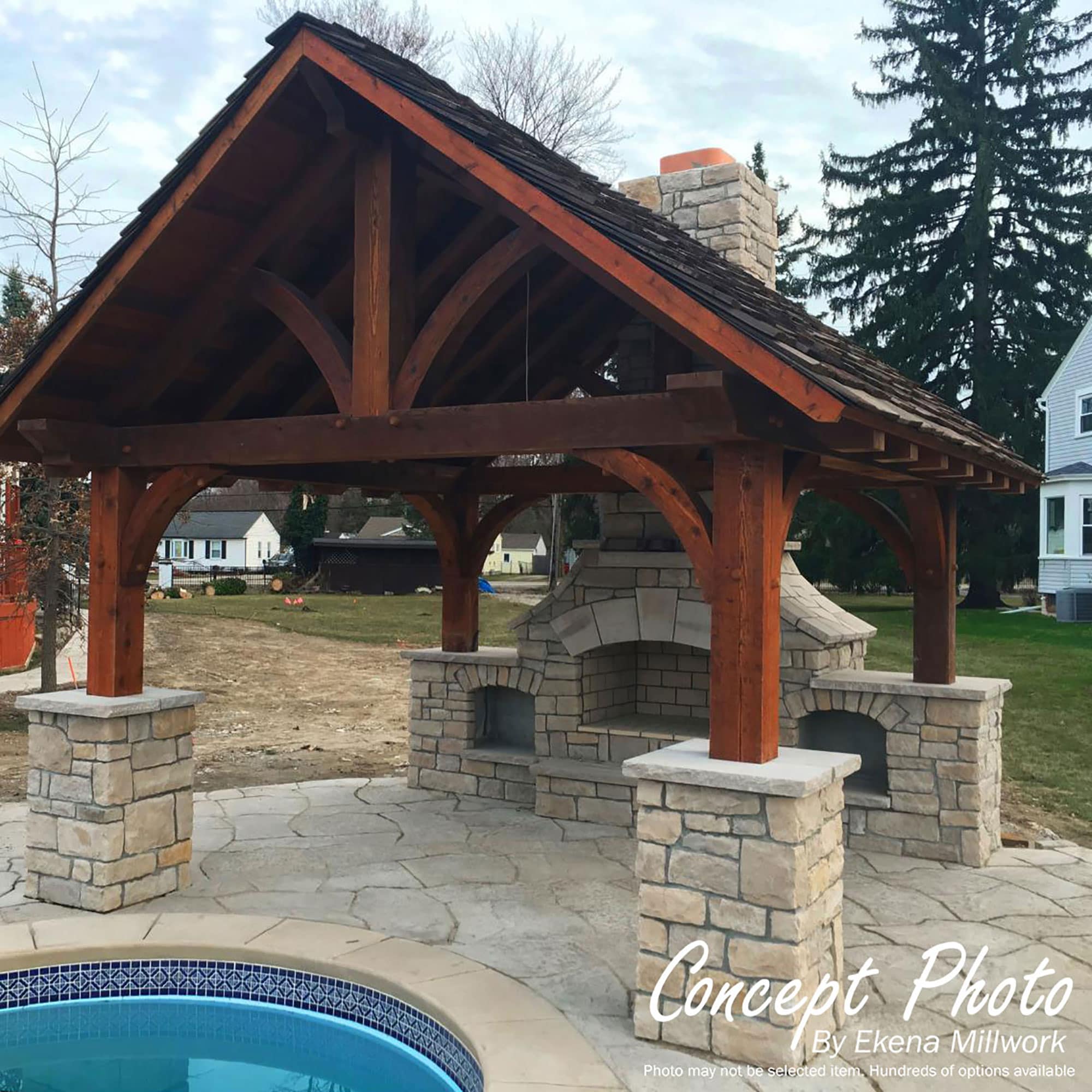 Ekena Millwork BRC04X12X12MRC00RWR braces - View #18