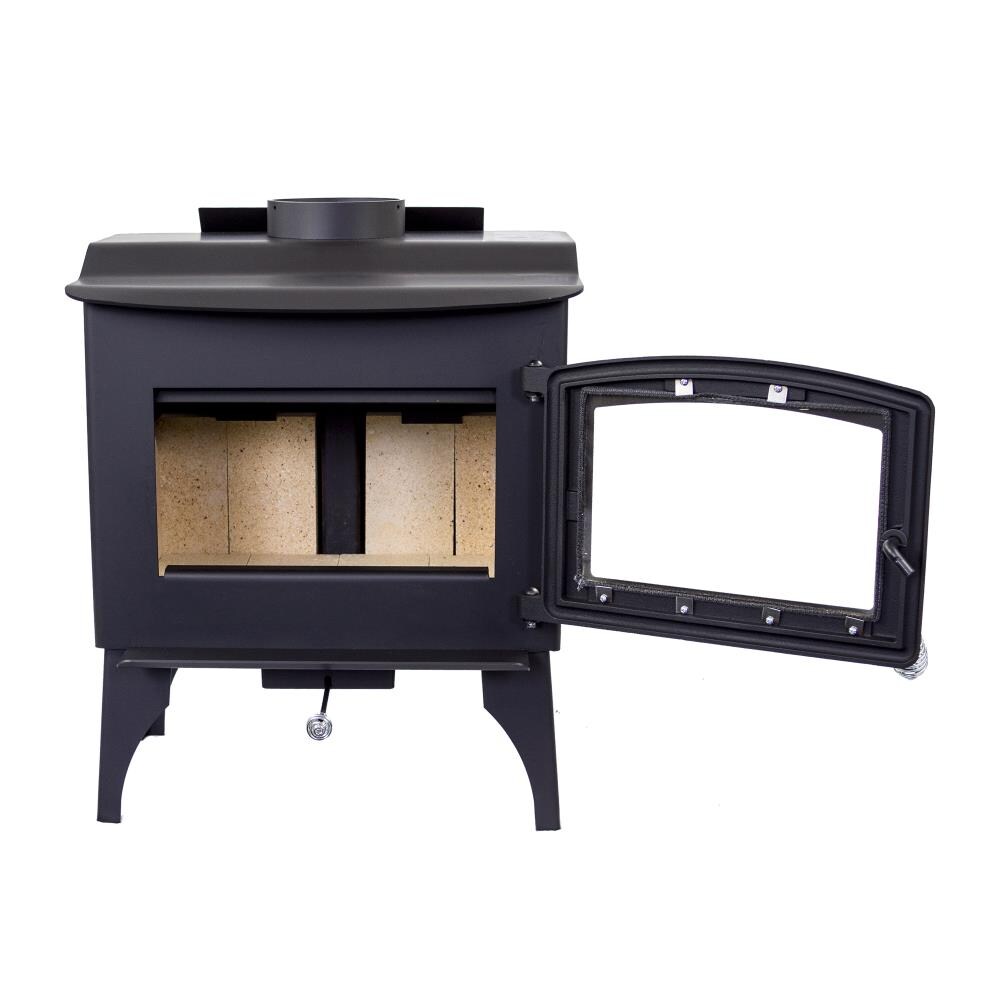 Pleasant Hearth 1200-sq Ft Heating Area Firewood Stove At Lowes.com