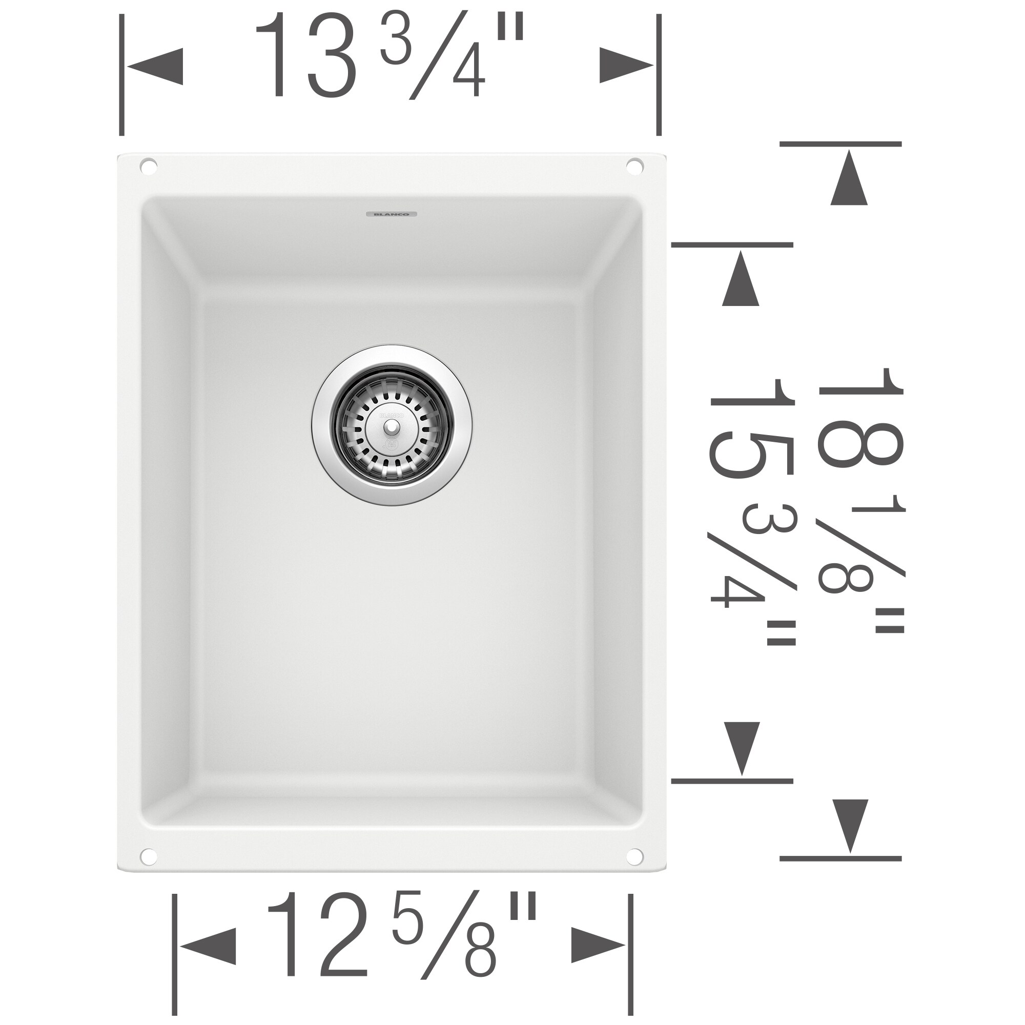 BLANCO 513422 Bar-Prep-Sinks - View #2