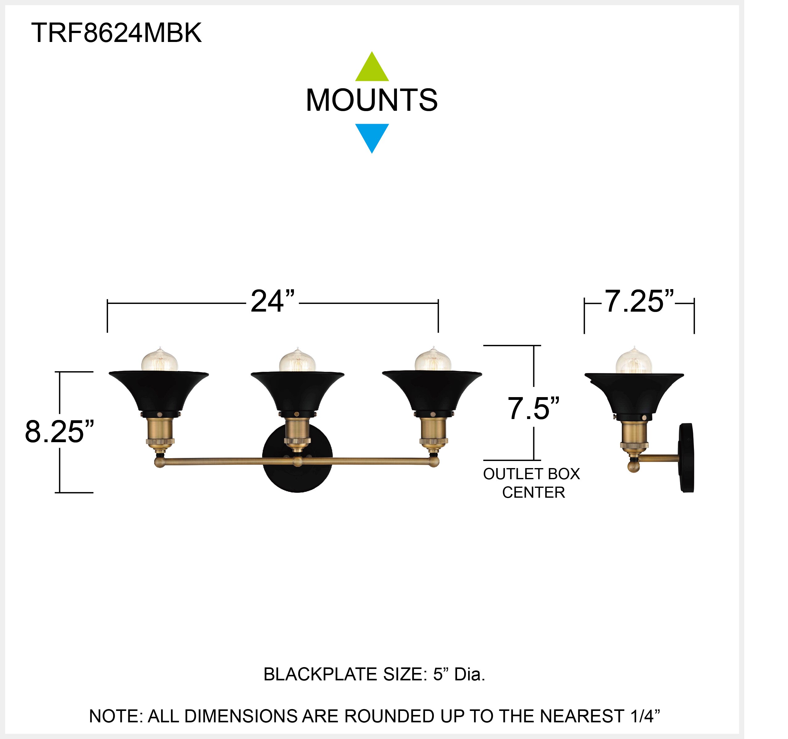 Quoizel TRF8624MBK b089995 - View #9