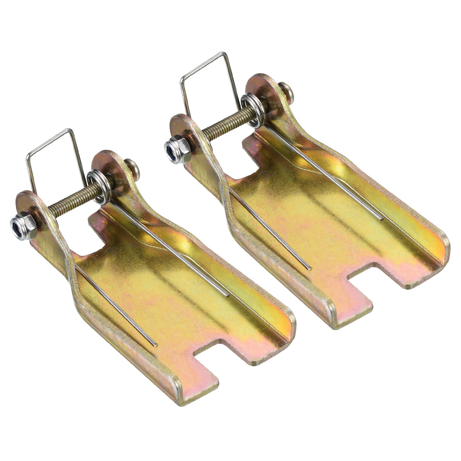 PATIKIL 3 Inch Hook Safety Latch Kit 2pcs Metal Towing Receiver Hitch Replacement for Clevis Hook Trailer Zinc Plating