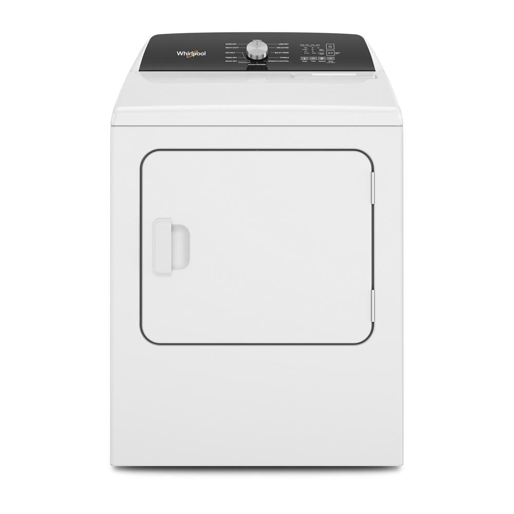  7.0 cu. ft. Gas Dryer - White : Appliances