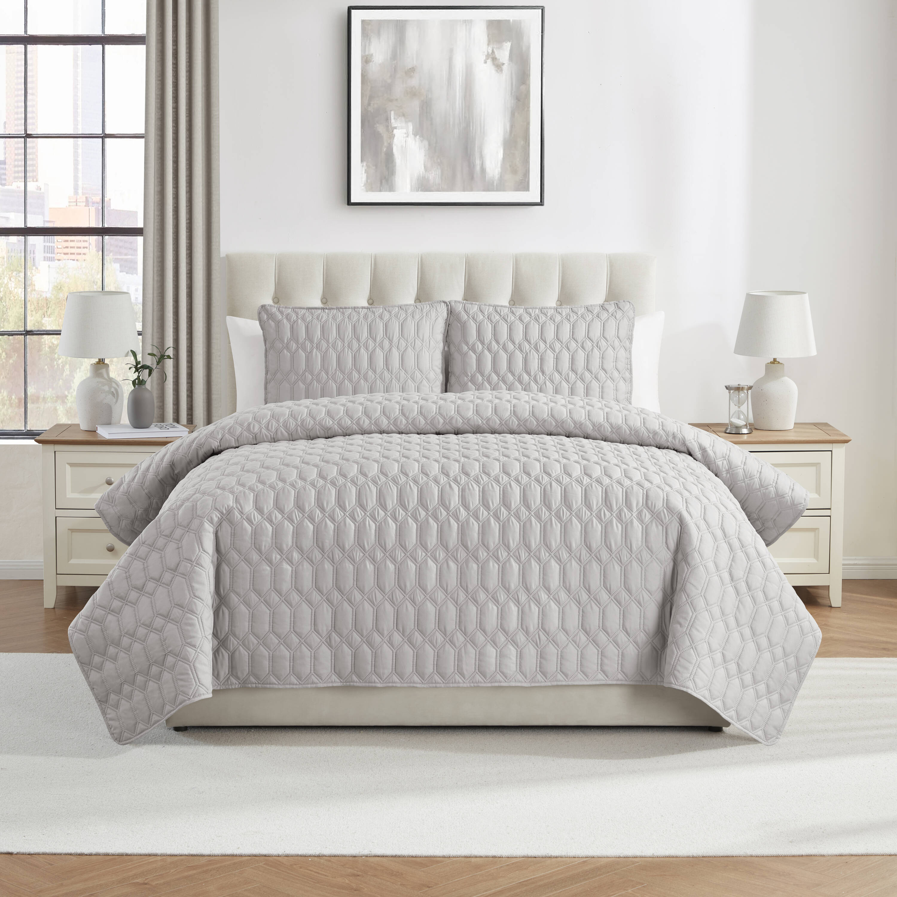 VCNY Home DMD3QTKINGINLIGR bedding - View #2