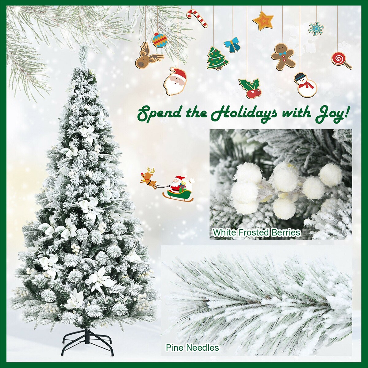 Forclover HYC-CM865 Artificial-Christmas-Trees - View #7