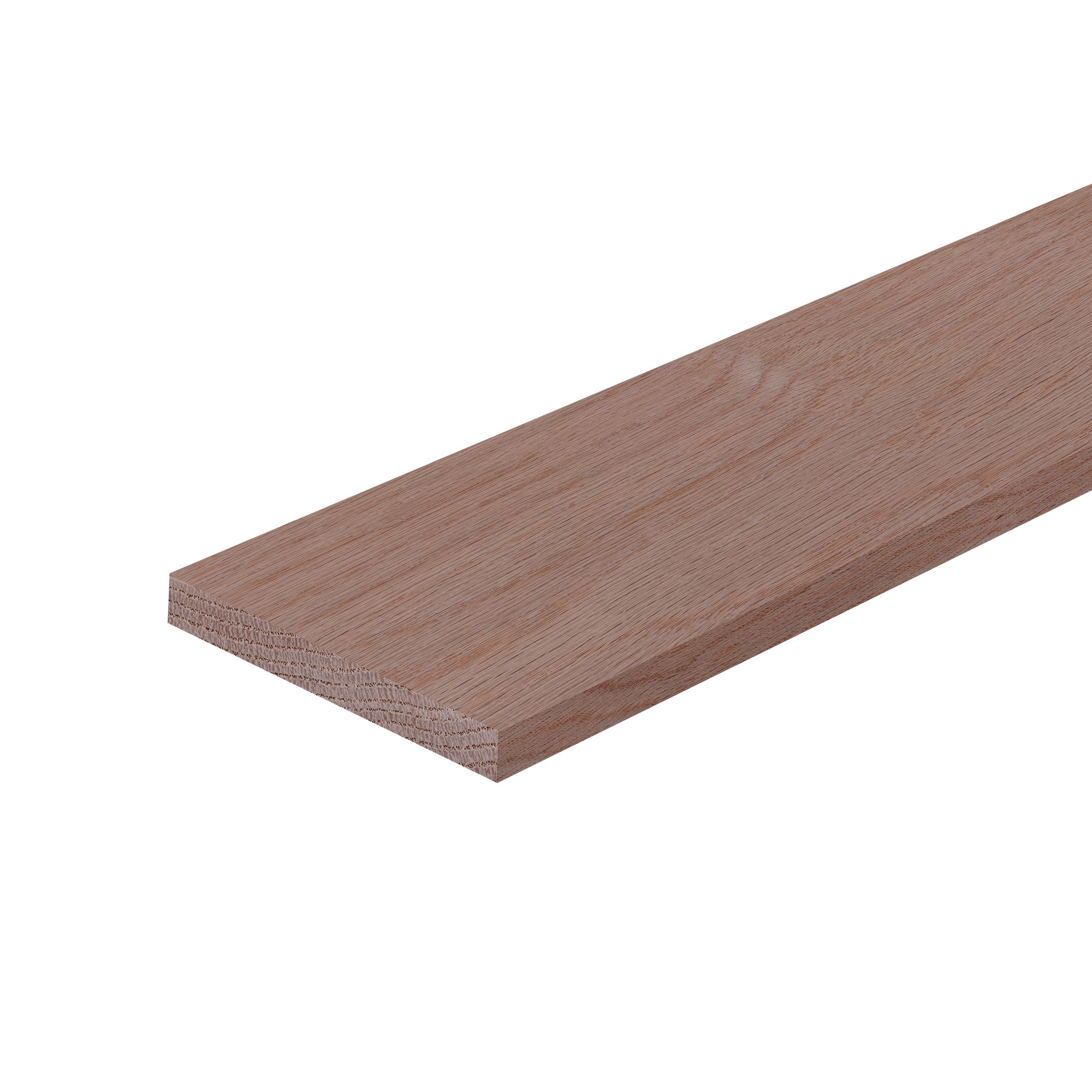 Ornamental Mouldings BRDNAT 1X4X2ROAK 1-in x 4-in x 2-ft Unfinished S4S Red oak Common Hardwood Board