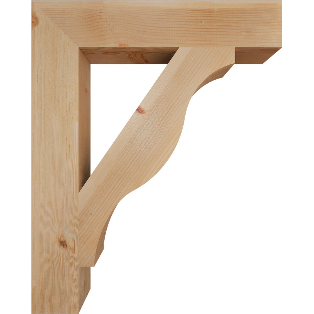 Ekena Millwork BKT06X32X40FST05SDF Exterior-Brackets-Braces - View #3
