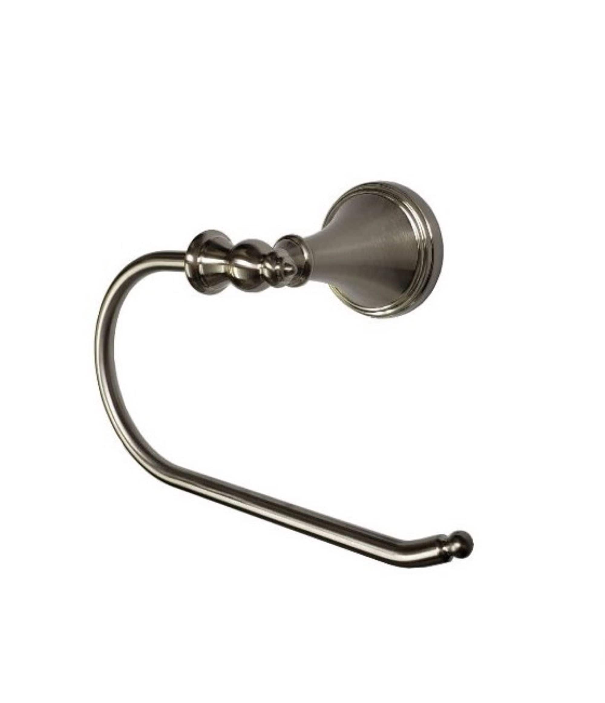 ARISTA BA5302-TPHE-SN Annchester Satin nickel Wall mount Single post Toilet Paper Holder 1 -Rolls with Storage