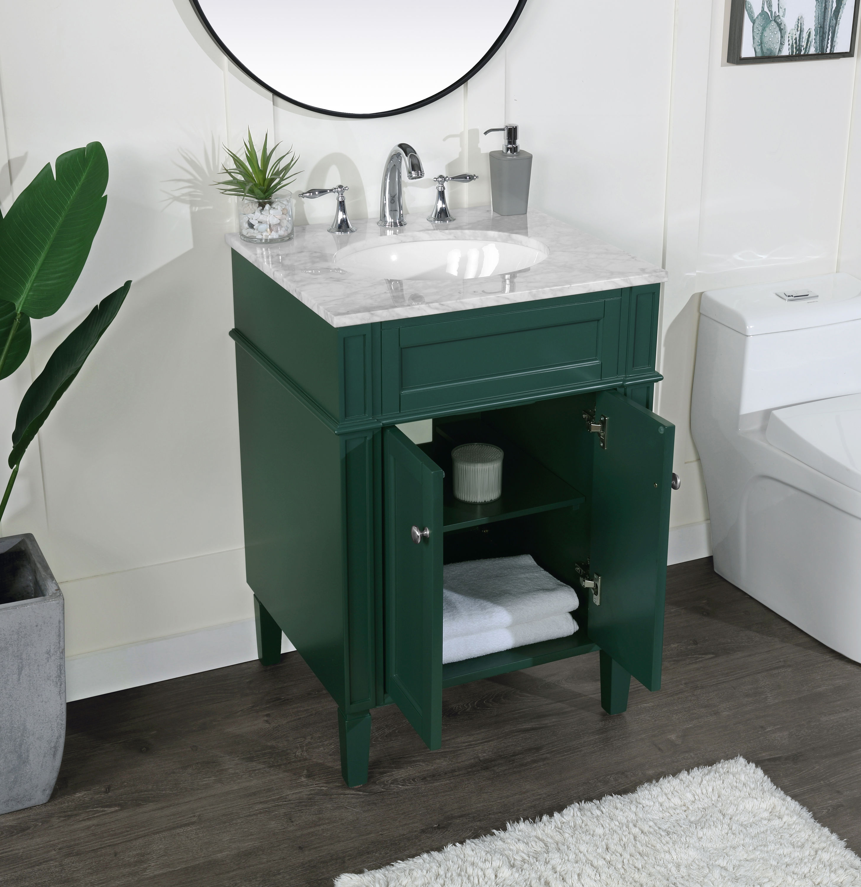 Elegant Decor HF37572GN Bath-Vanity-Combo - View #4