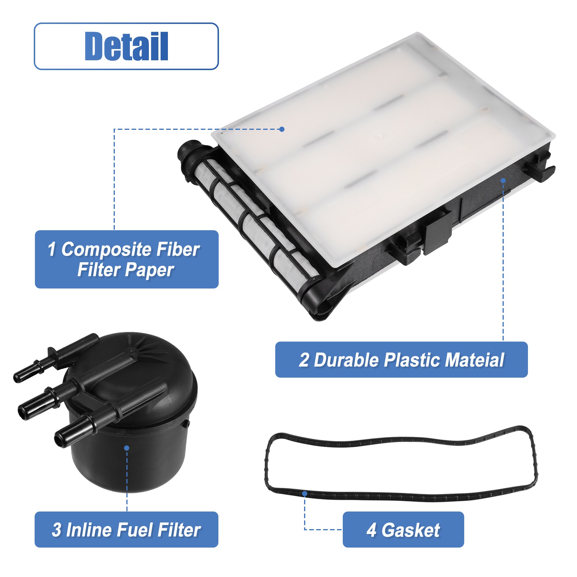 Unique Bargains S26011300UX2608 Ope-Oil-Filters - View #3