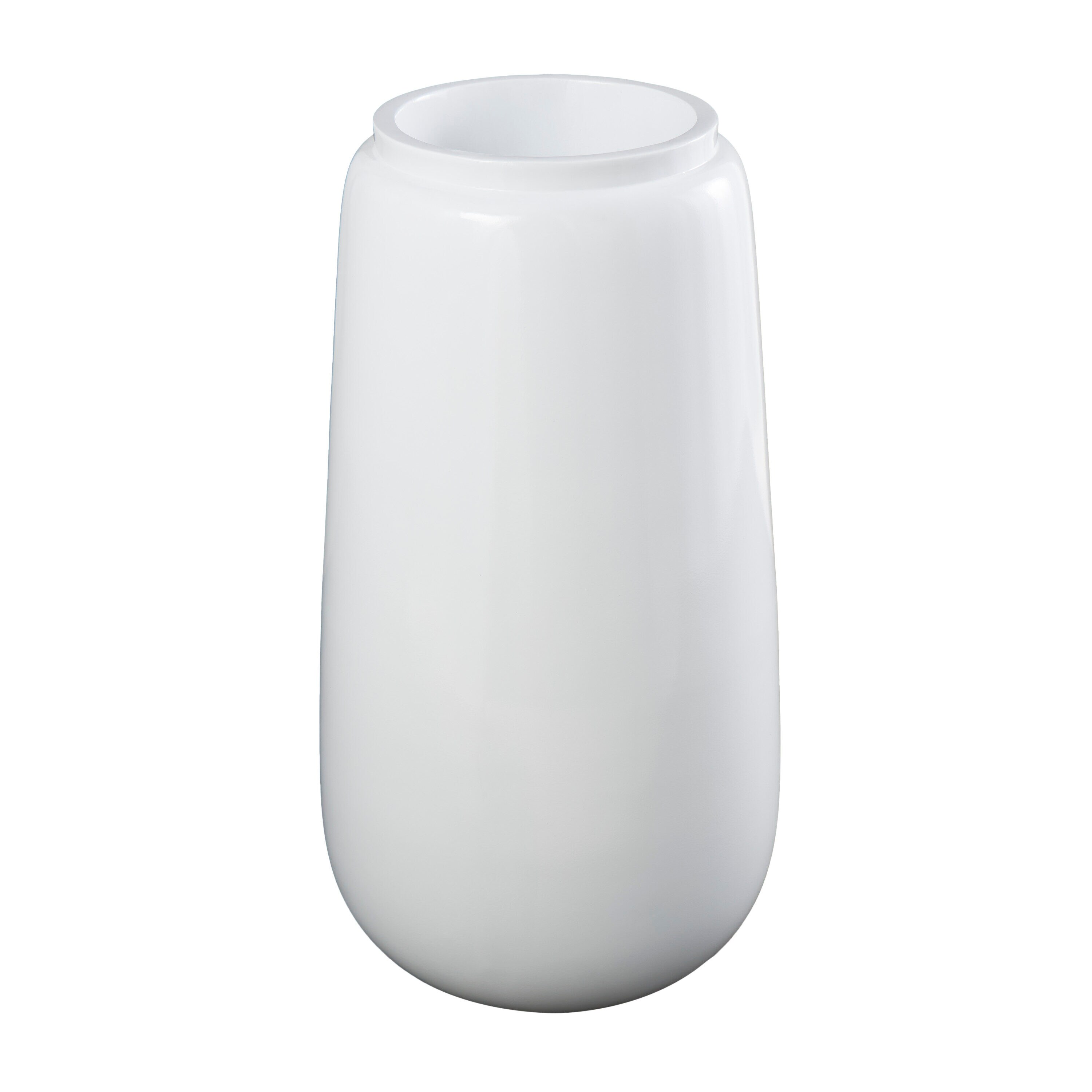 Grayson Lane 820653 White Resin Modern Vase