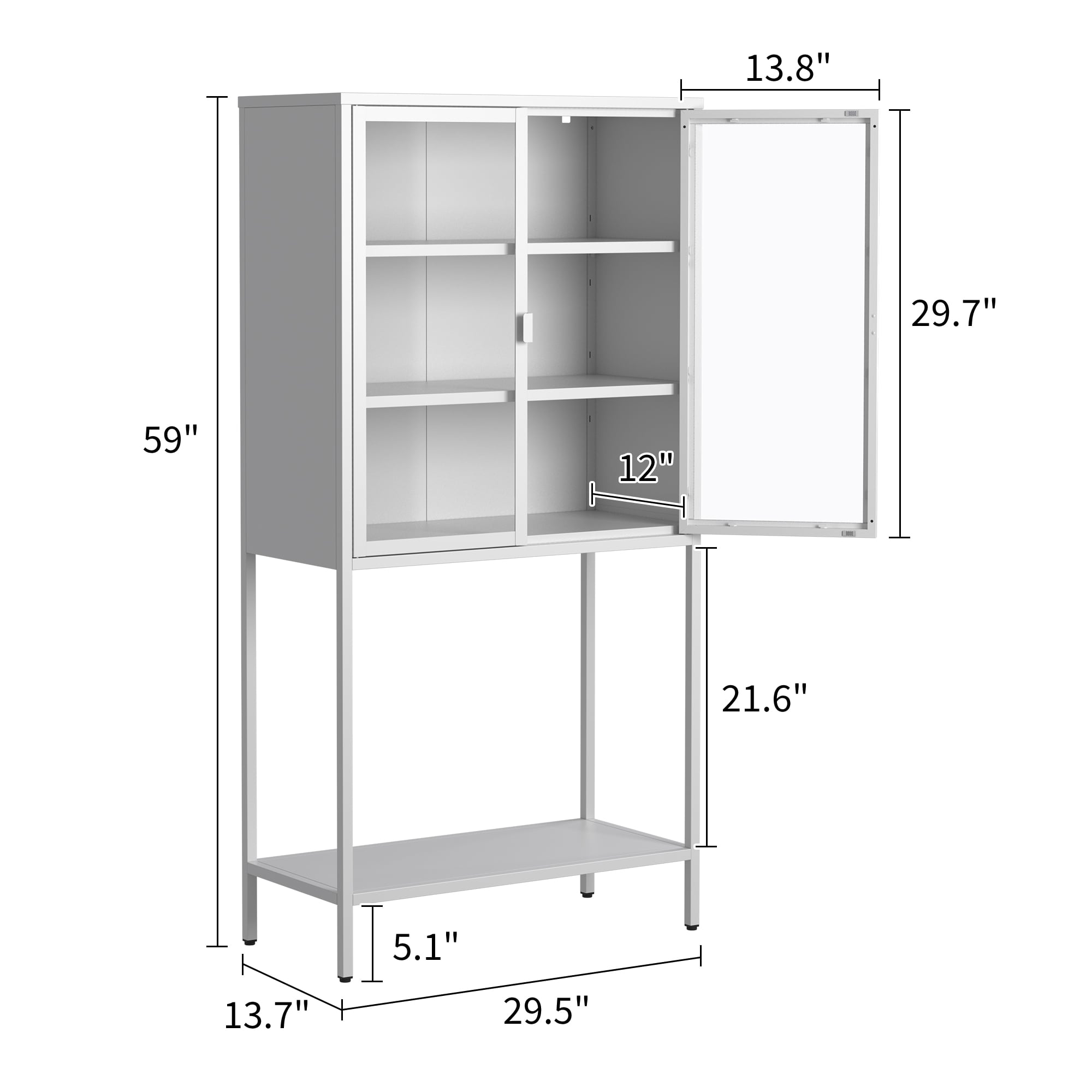 Kahomvis MAKE-QPO2-331 Dining-Kitchen-Storarge - View #3