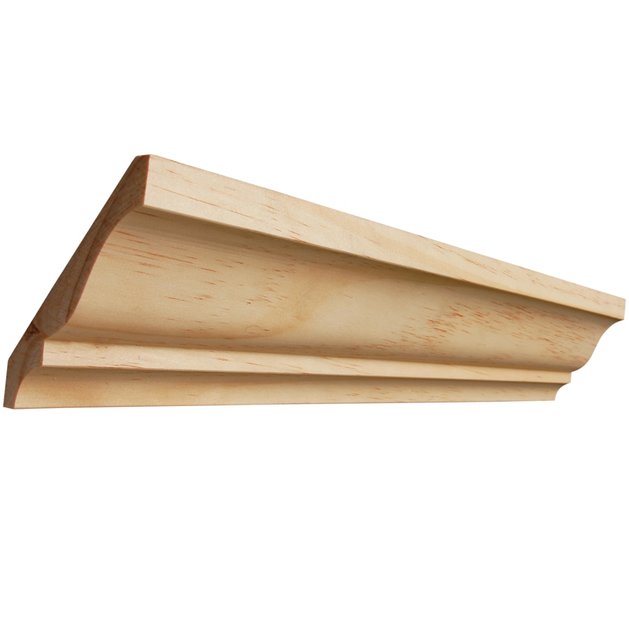 RELIABILT 3-5/8-in x 8-ft Pine Unfinished Crown Moulding in the Crown ...