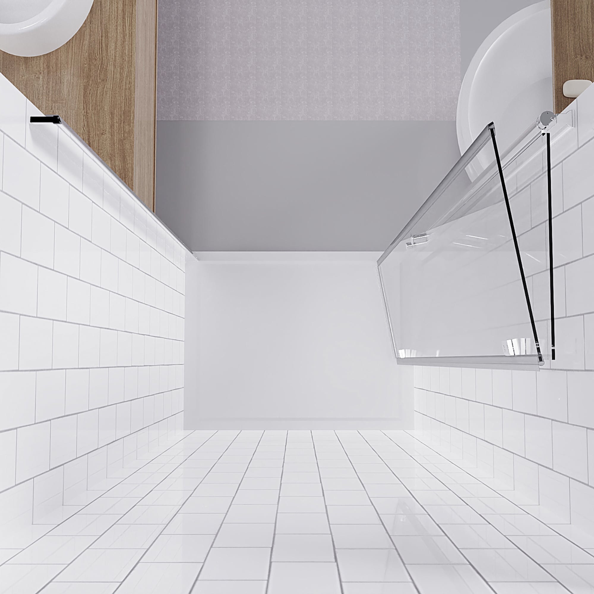 Lordear LD-ZDM6603BN Shower-Doors - View #4