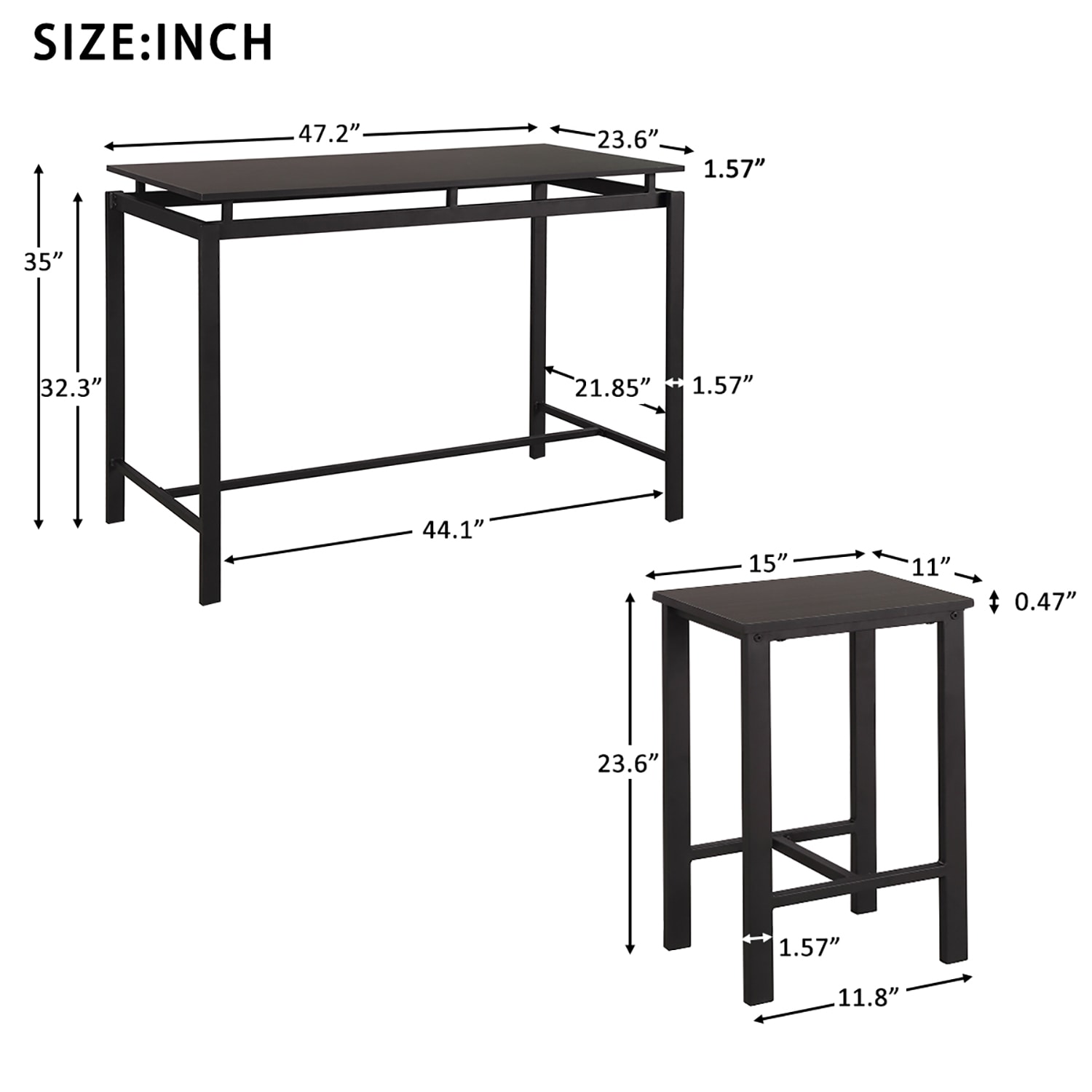 GZMR 126PAAUS-LC Dining-Sets - View #13
