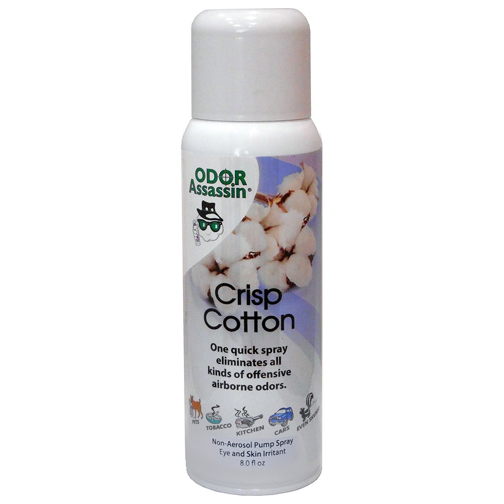 Odor Assassin 124511 8 Fluid Ounce(s) Crisp Cotton Dispenser Air Freshener