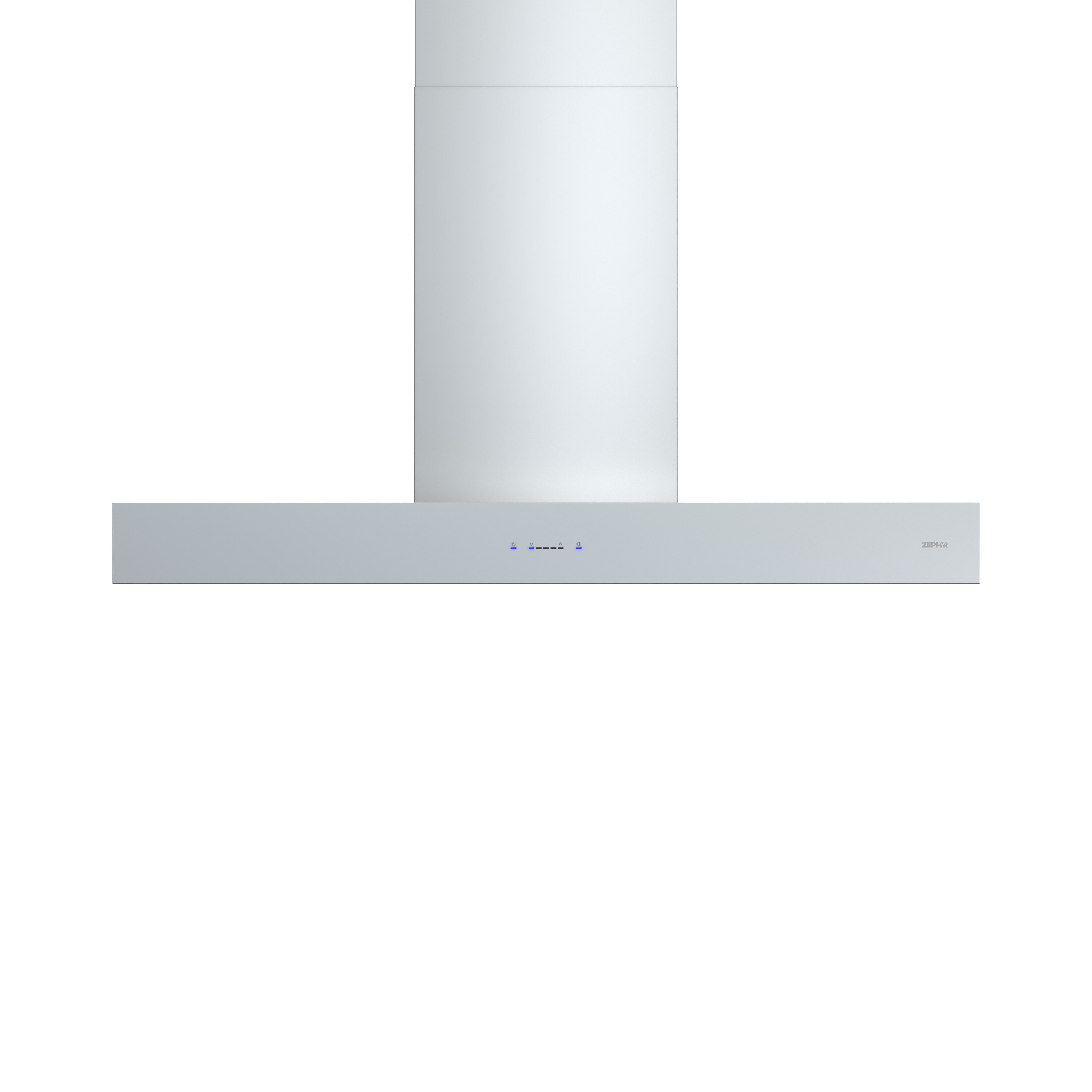Zephyr ZRM-E36DS Roma 36-in 600-CFM Convertible Stainless Steel Island Range Hood