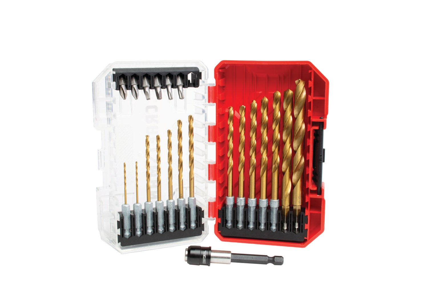 CRAFTSMAN CMAM3211 21 -Piece Assorted x Titanium nitride coated HSS Jobber length Twist Drill Bit Set