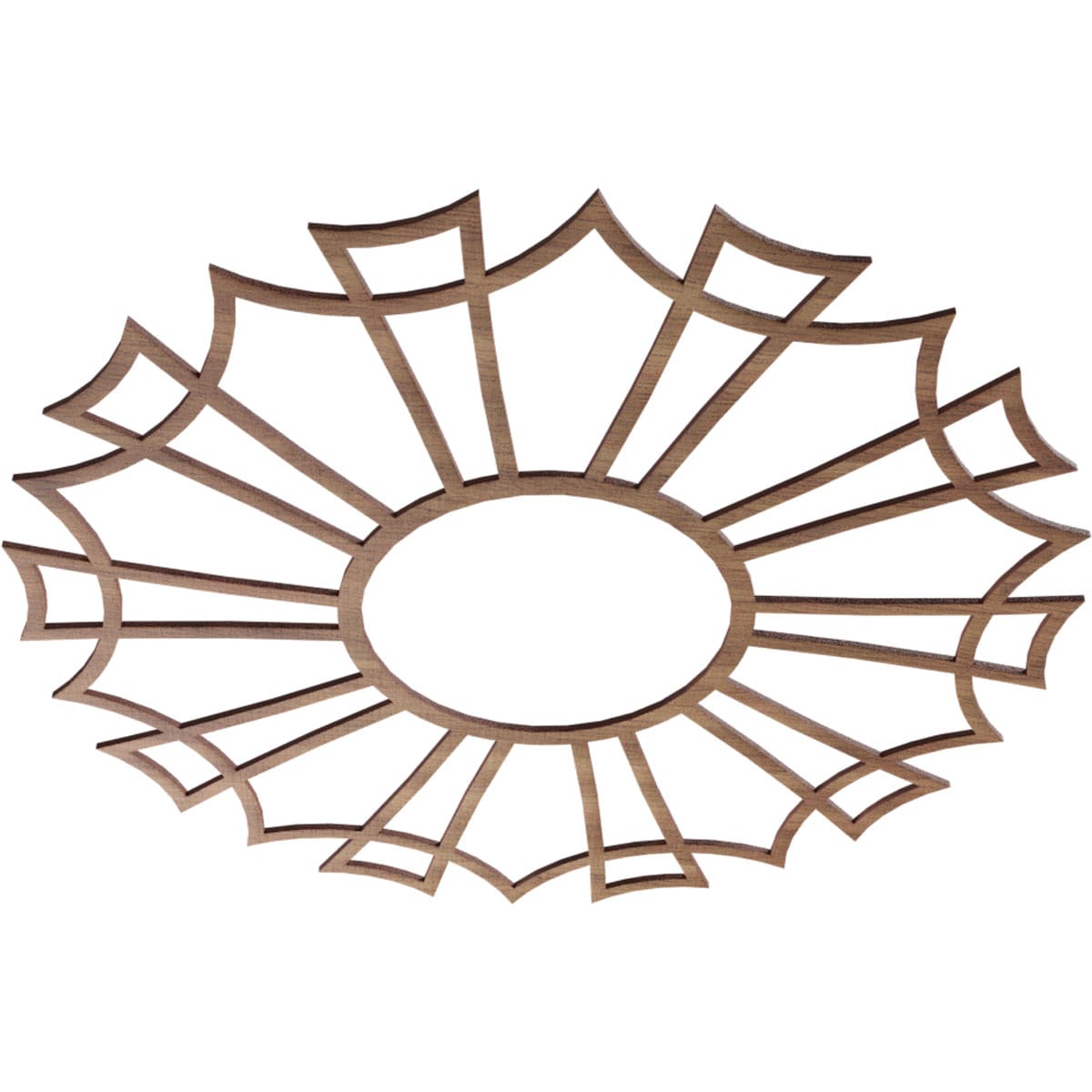 Ekena Millwork CMWP30X30X0250AUWA Ceiling-Medallions - View #2