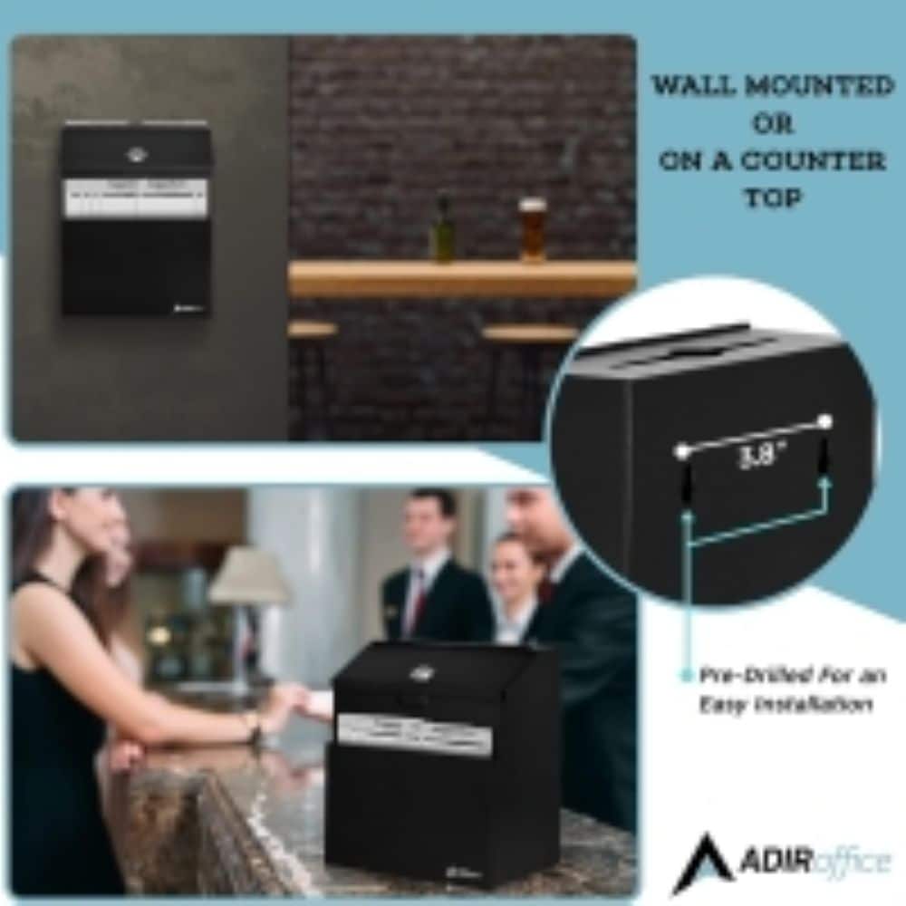 AdirOffice 63101BLKMK File-Safes - View #5