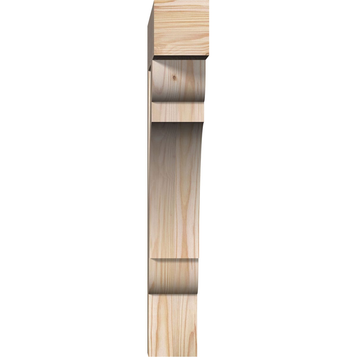 Ekena Millwork BKT04X20X24OLY05SDF Exterior-Brackets-Braces - View #2