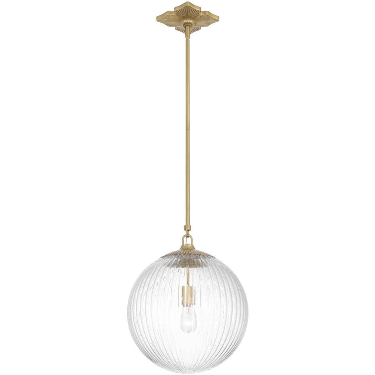 Crystorama  ORY-1007-AG-CL Orly Pendant Ceiling Light