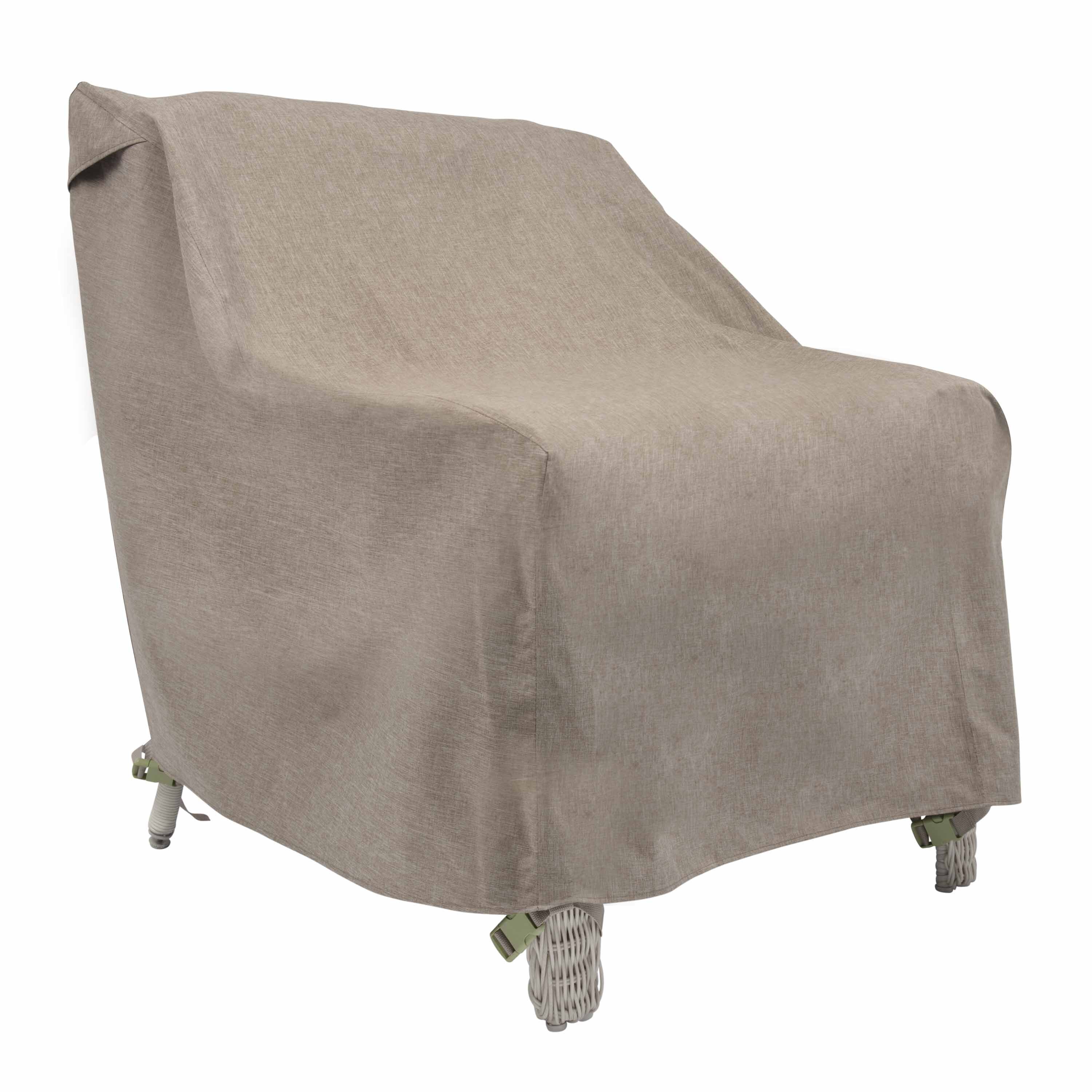 Sandstone Waterproof Patio Lounge Chair Covers, Set of 2