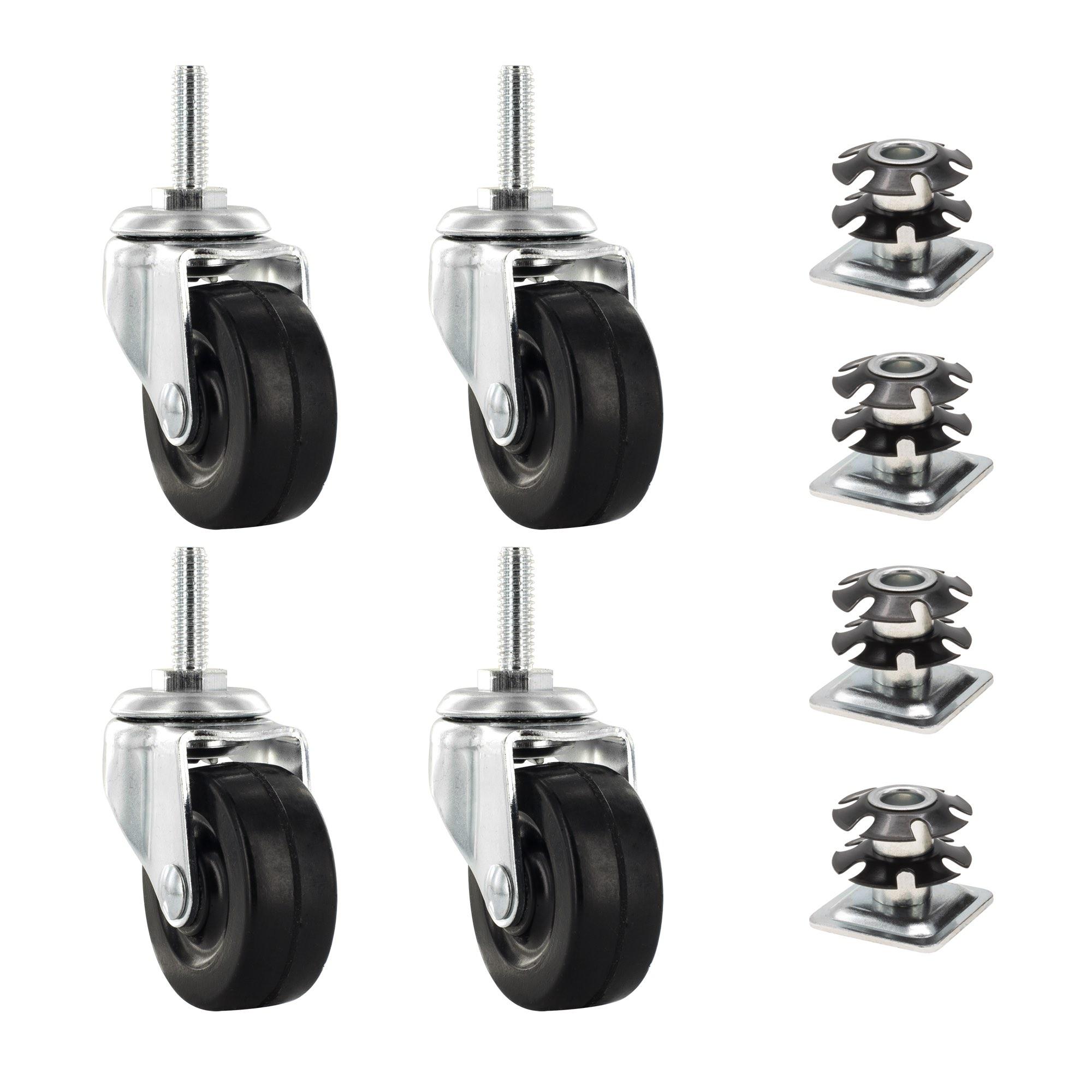 Outwater 2-in Rubber Swivel Caster in the Casters department at Lowes.com