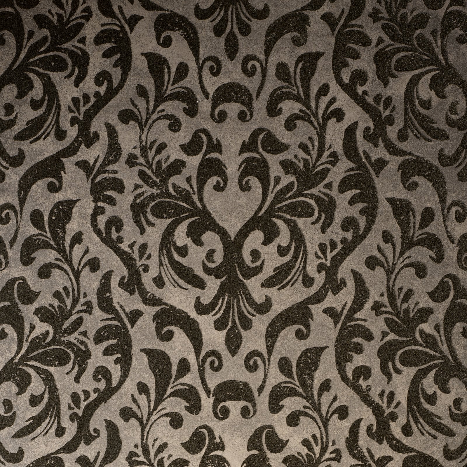 Galerie GH81253-23 Urban Classics Damask Flock Bronze Brown Wallpaper GH81253-23